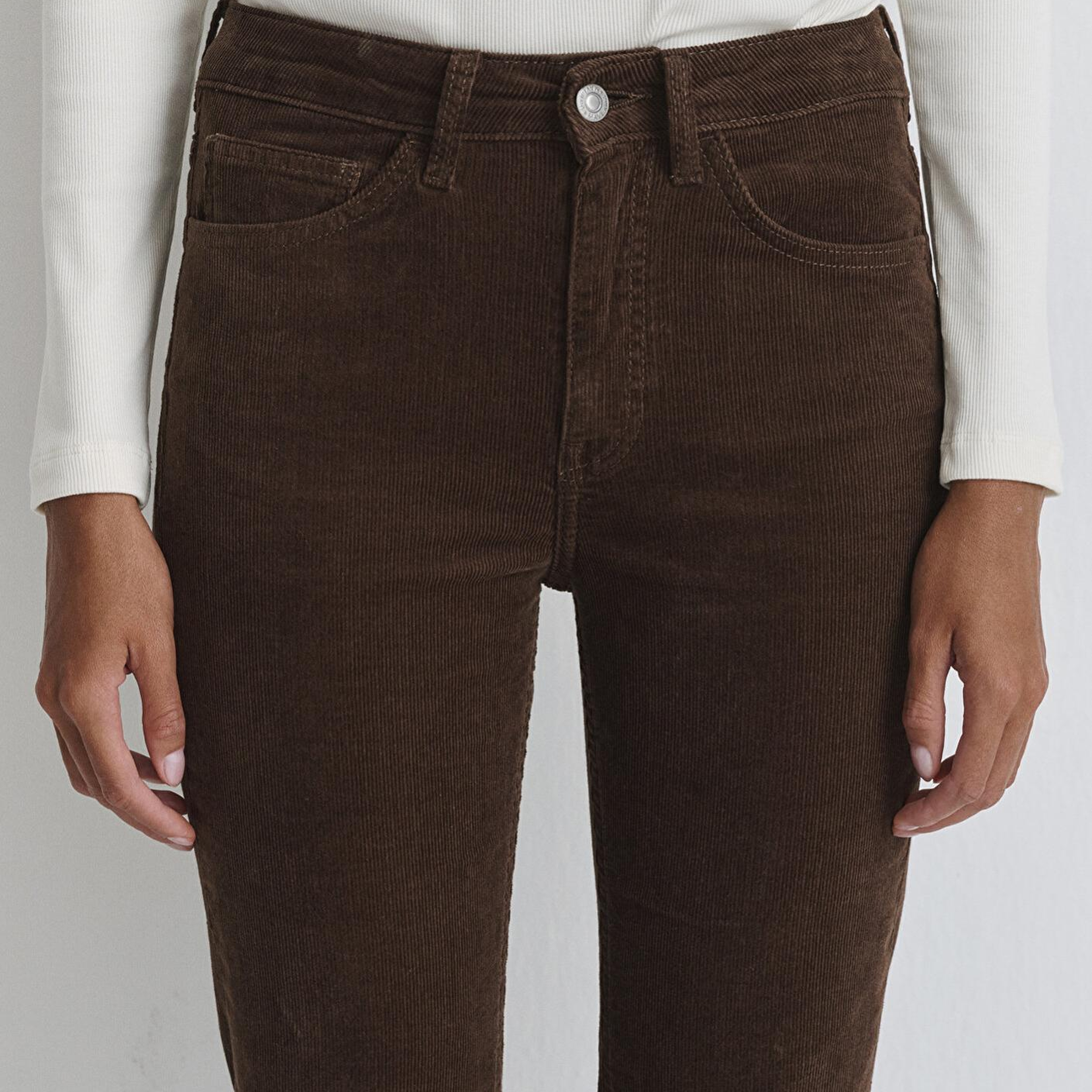 Mavi Maria Kahverengi Kadife Pantolon 101225-91316