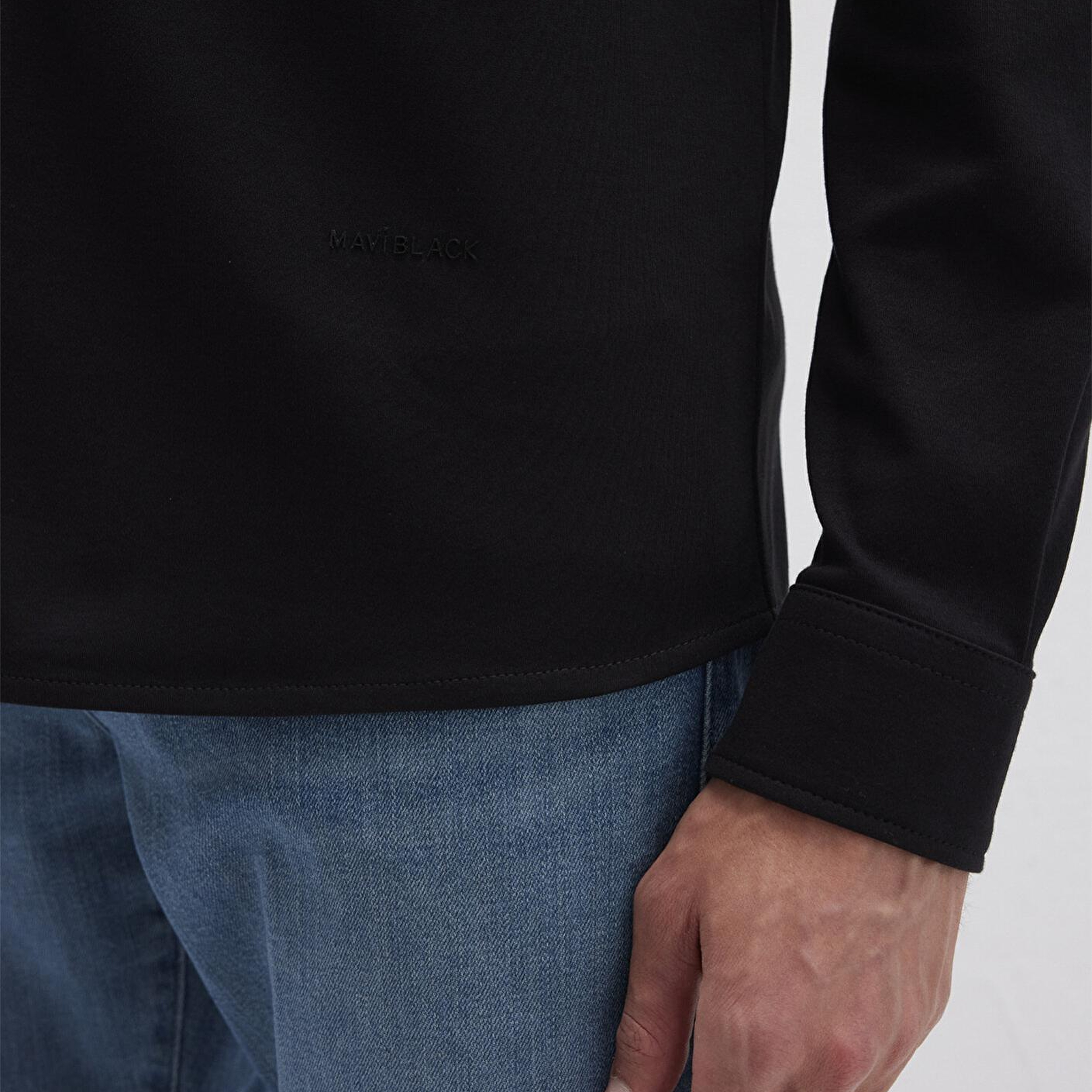 Mavi Mavi Black Siyah Gömlek Slim Fit / Dar Kesim 0211758-900