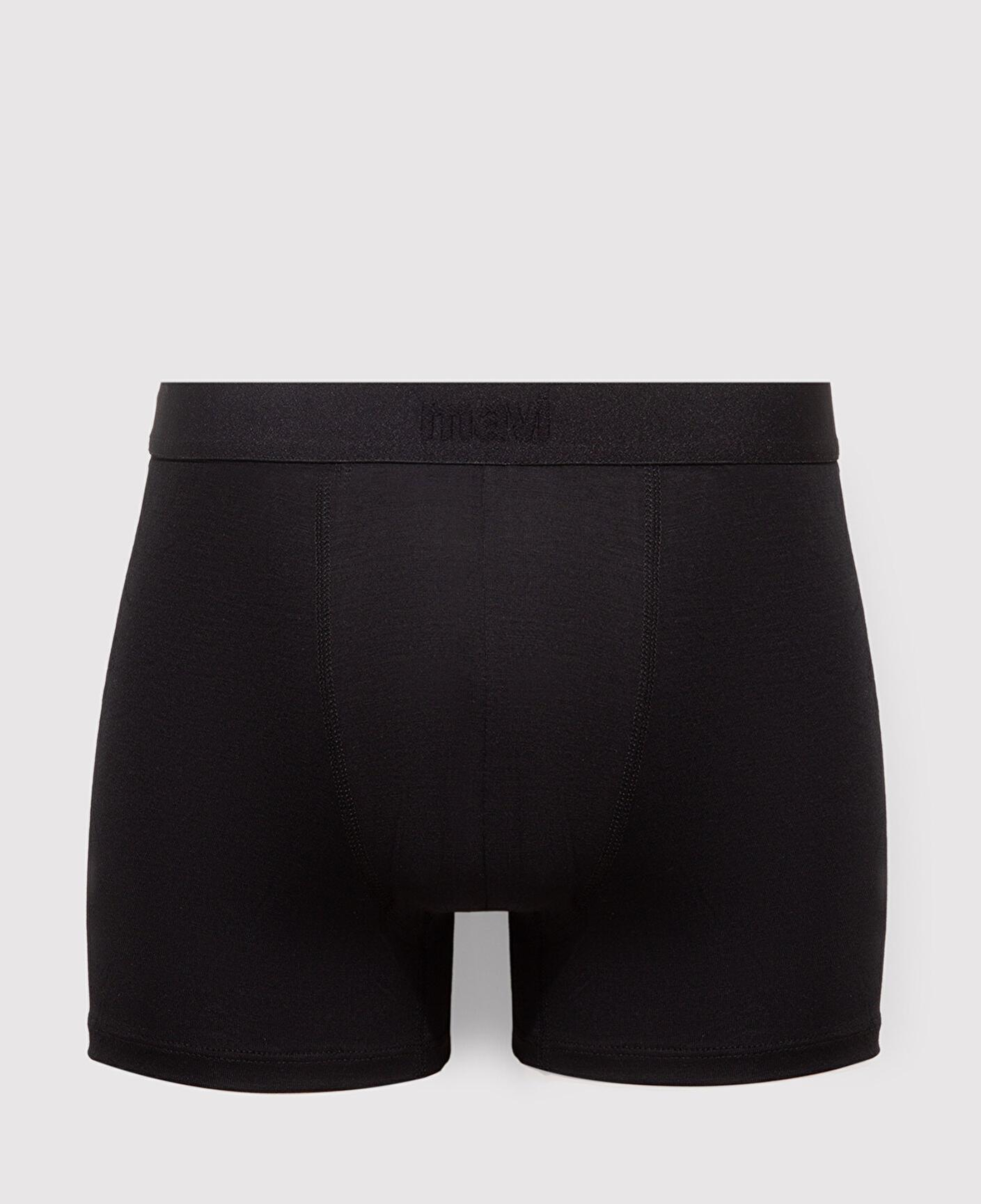 Mavi 3lü Siyah Basic Boxer 0912088-900