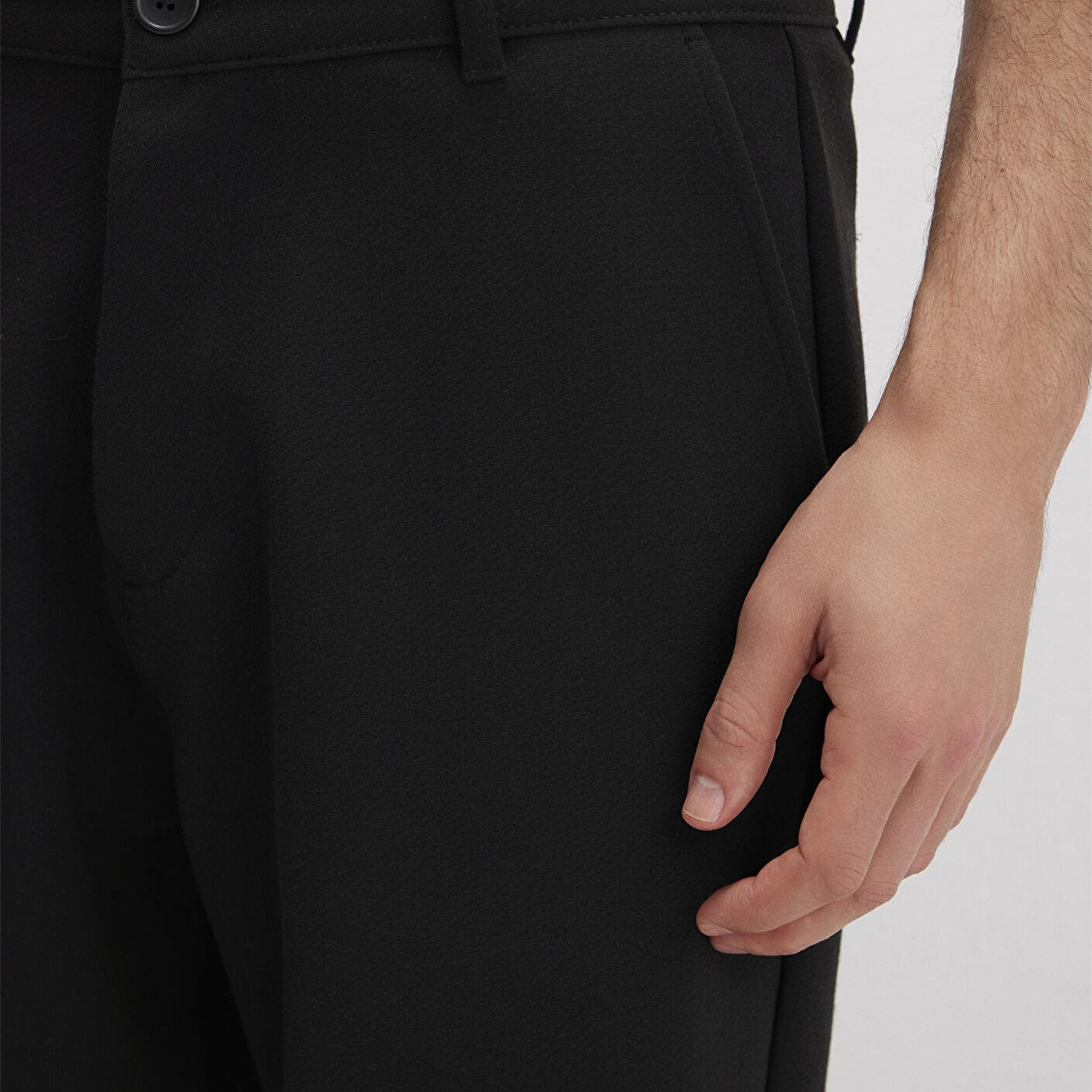 Mavi Mavi Black Siyah Kumaş Pantolon 0010536-900