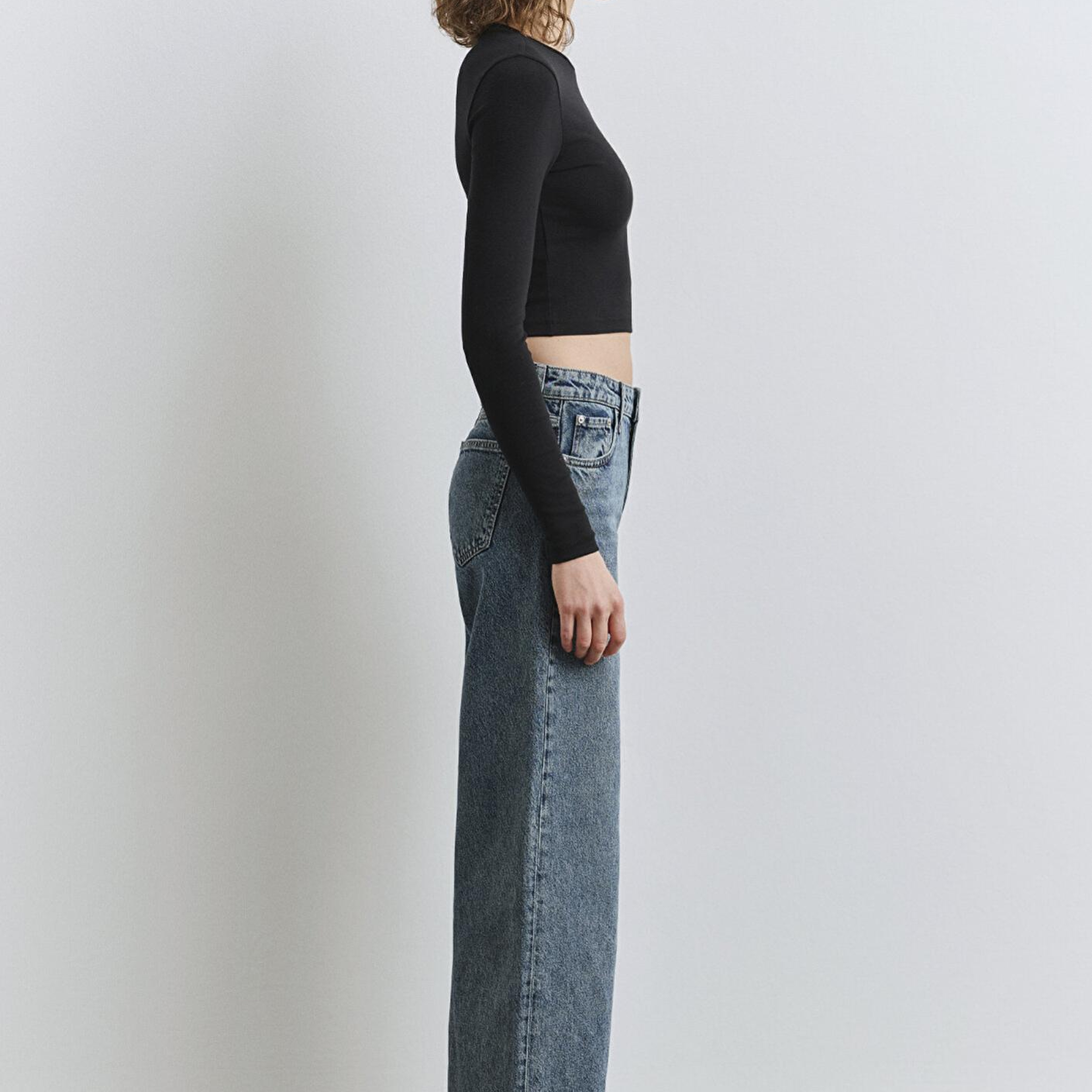Mavi Emilia Classic Denim Puslu Koyu Mavi Jean Pantolon 1012641-90118