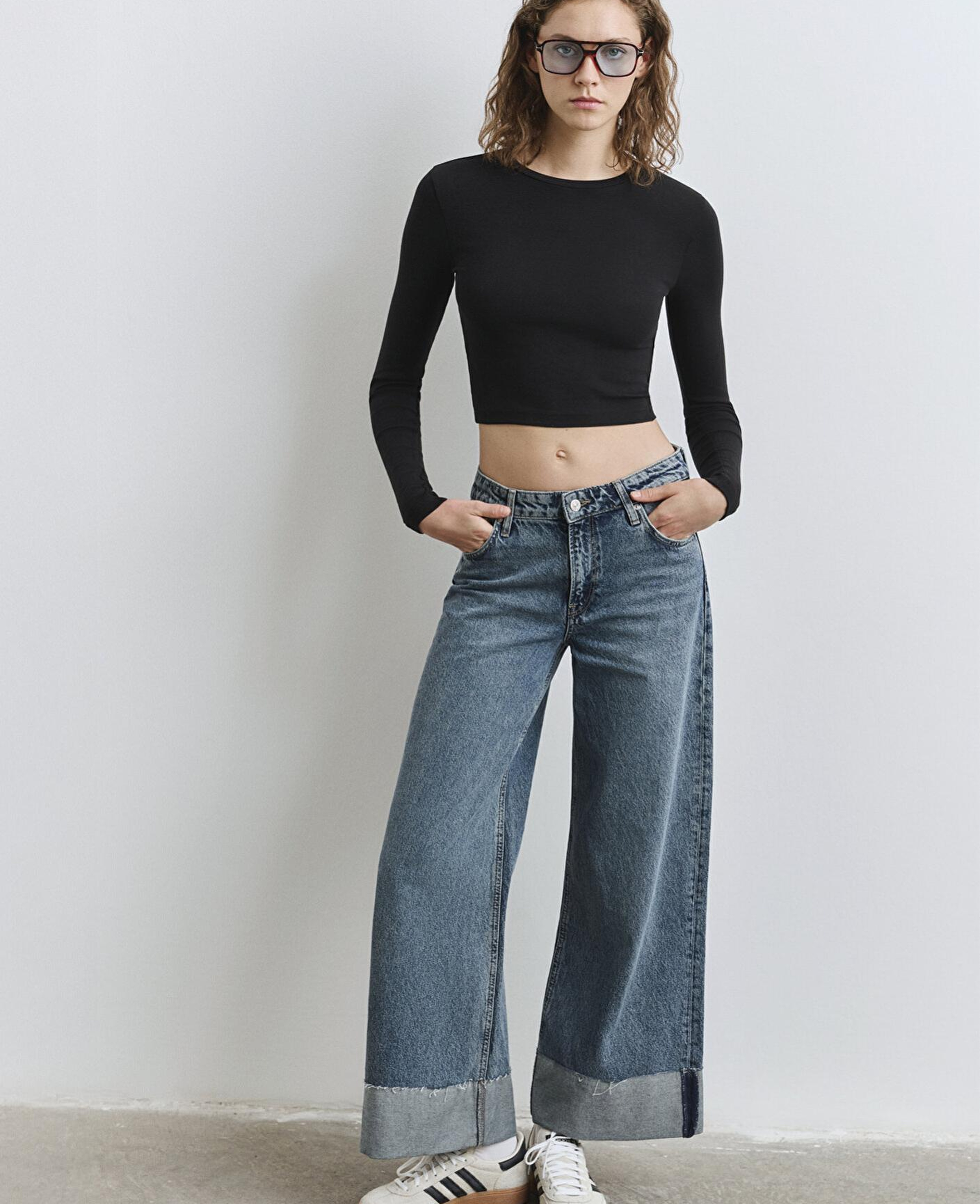 Mavi Emilia Classic Denim Puslu Koyu Mavi Jean Pantolon 1012641-90118