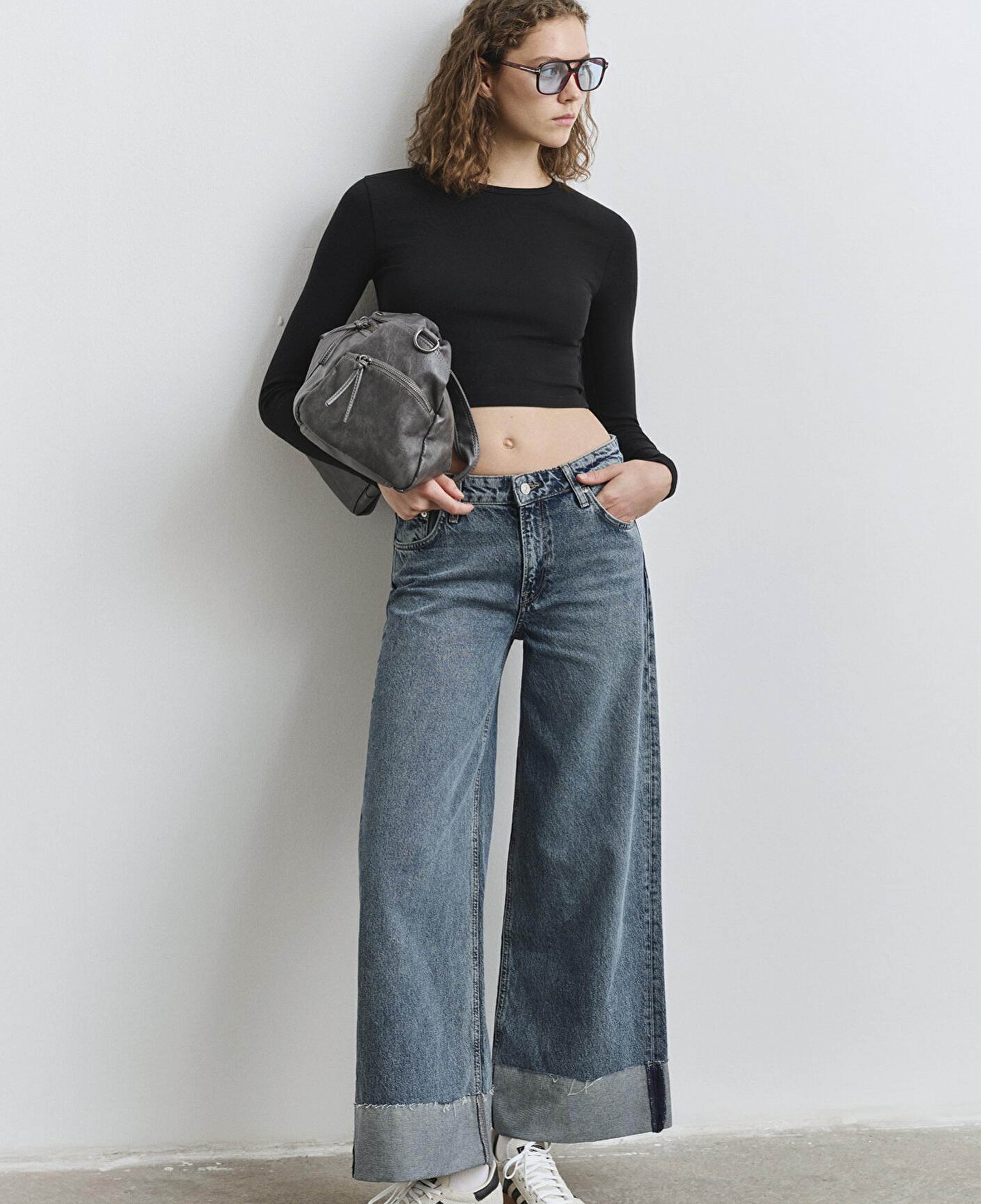 Mavi Emilia Classic Denim Puslu Koyu Mavi Jean Pantolon 1012641-90118