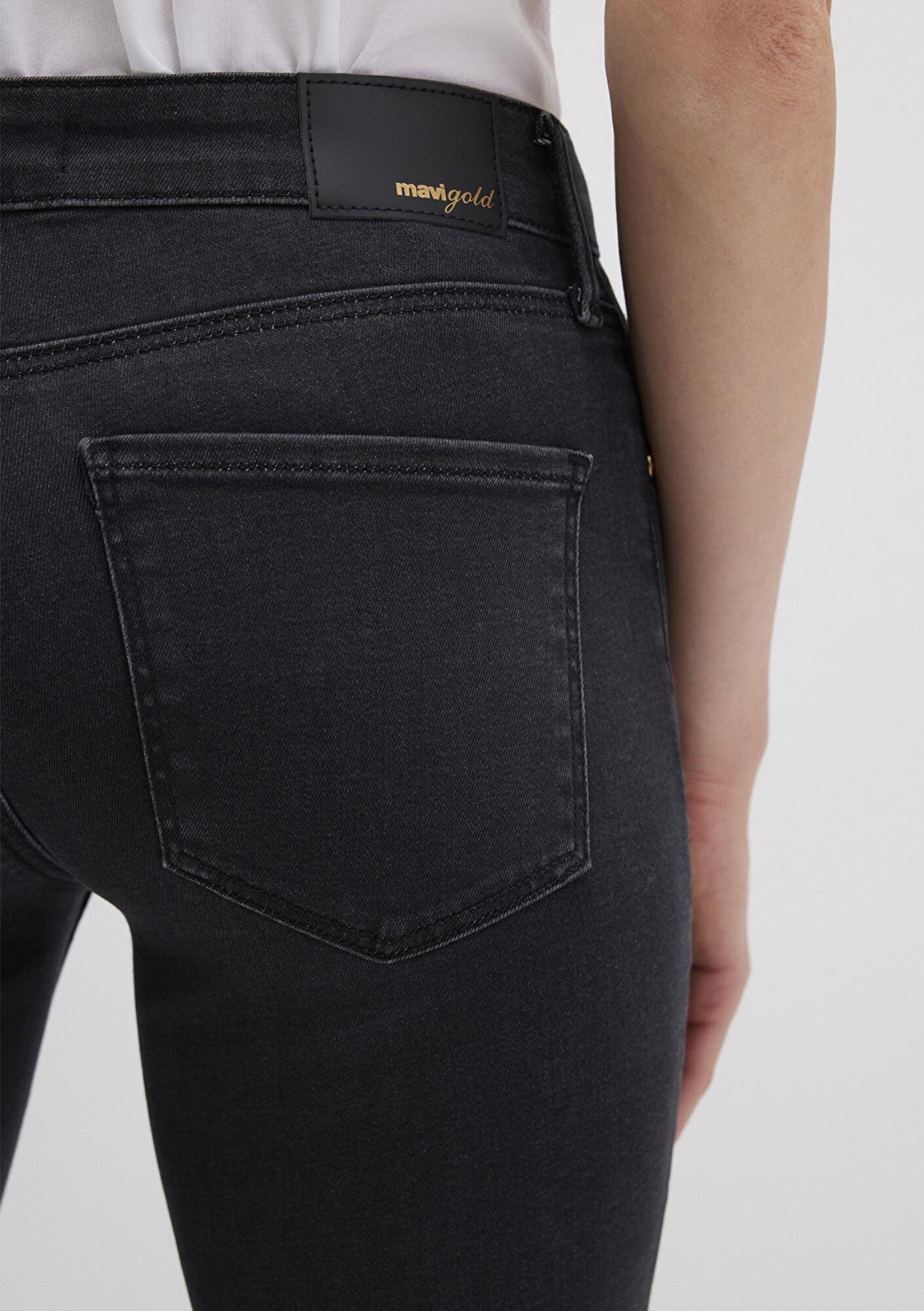 Mavi Mona Gold Premium Koyu Gri Smoke Jean Pantolon 1049790521