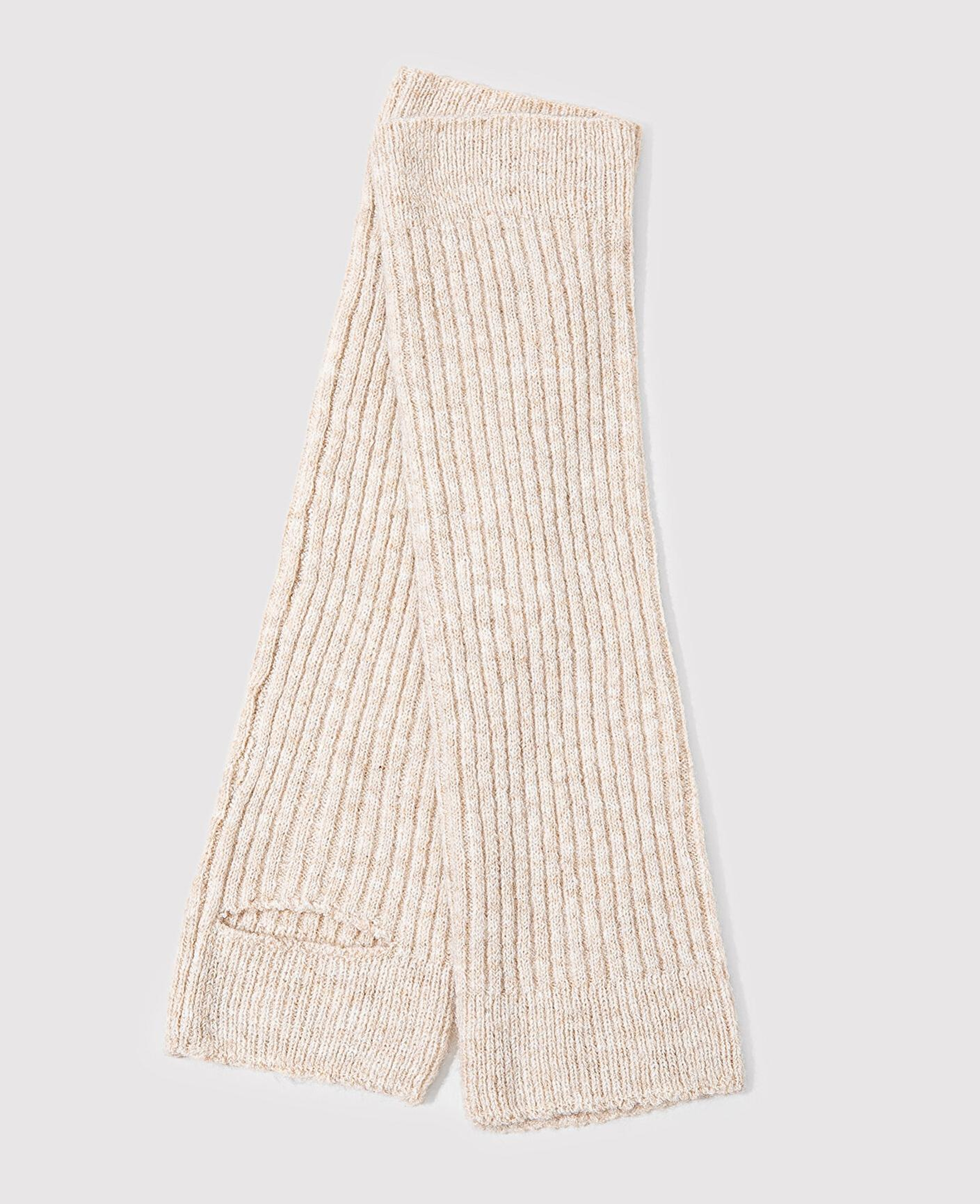 Mavi Yün Karışımlı Bej Bot Çorabı 1913573-33267