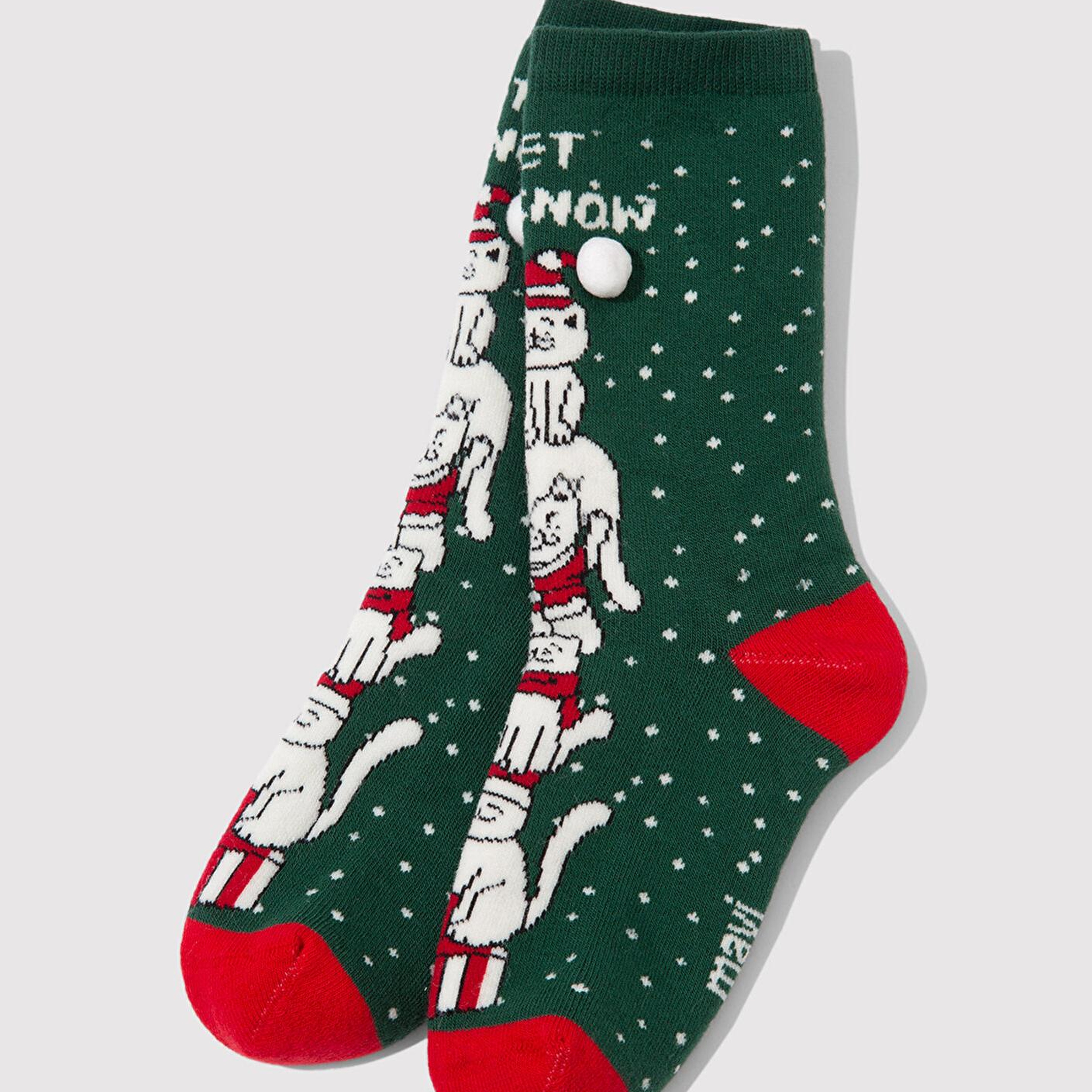 Mavi Yılbaşı Temalı Haki Bot Çorabı 1913702-27150