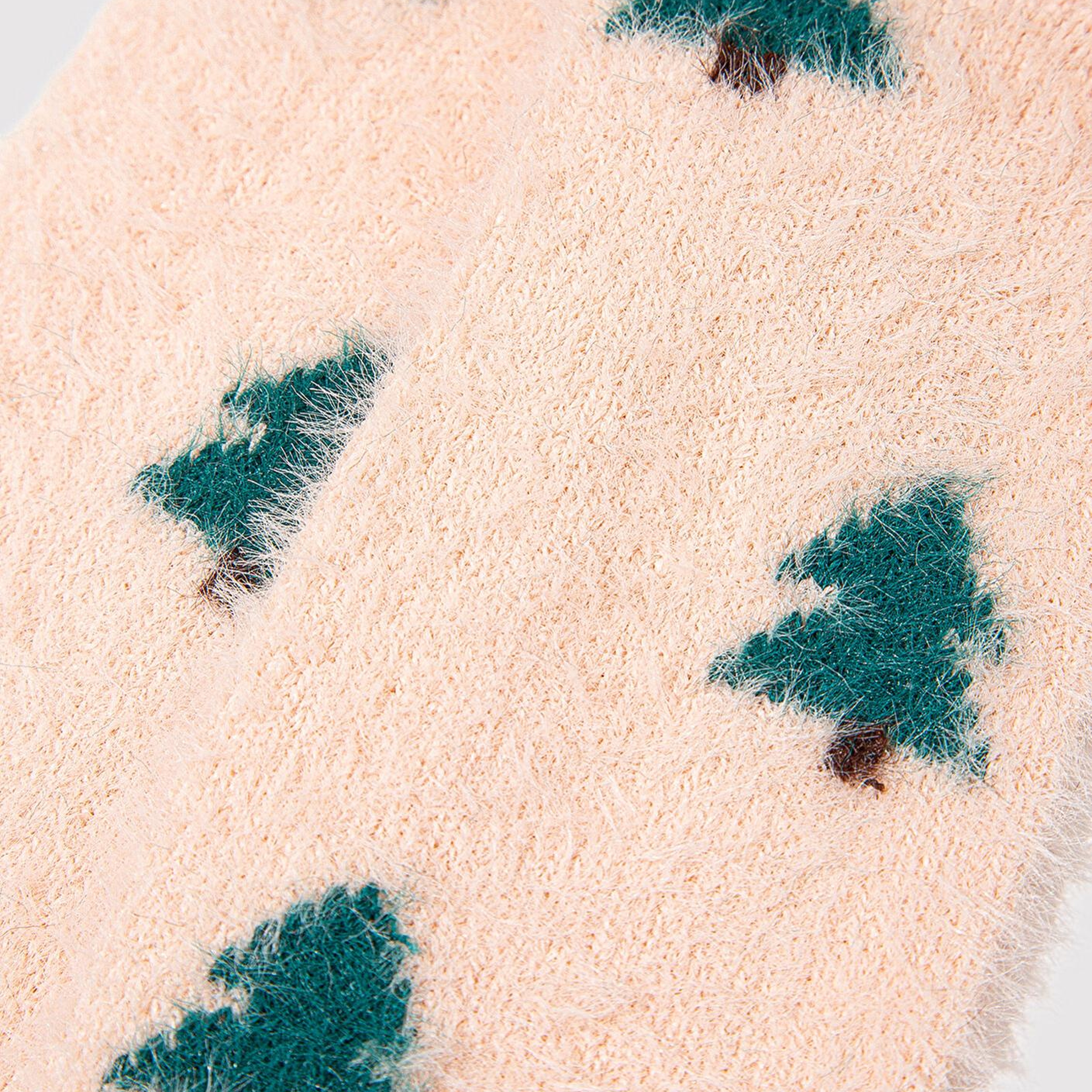 Mavi Yılbaşı Temalı Bot Çorabı 1913566-17865