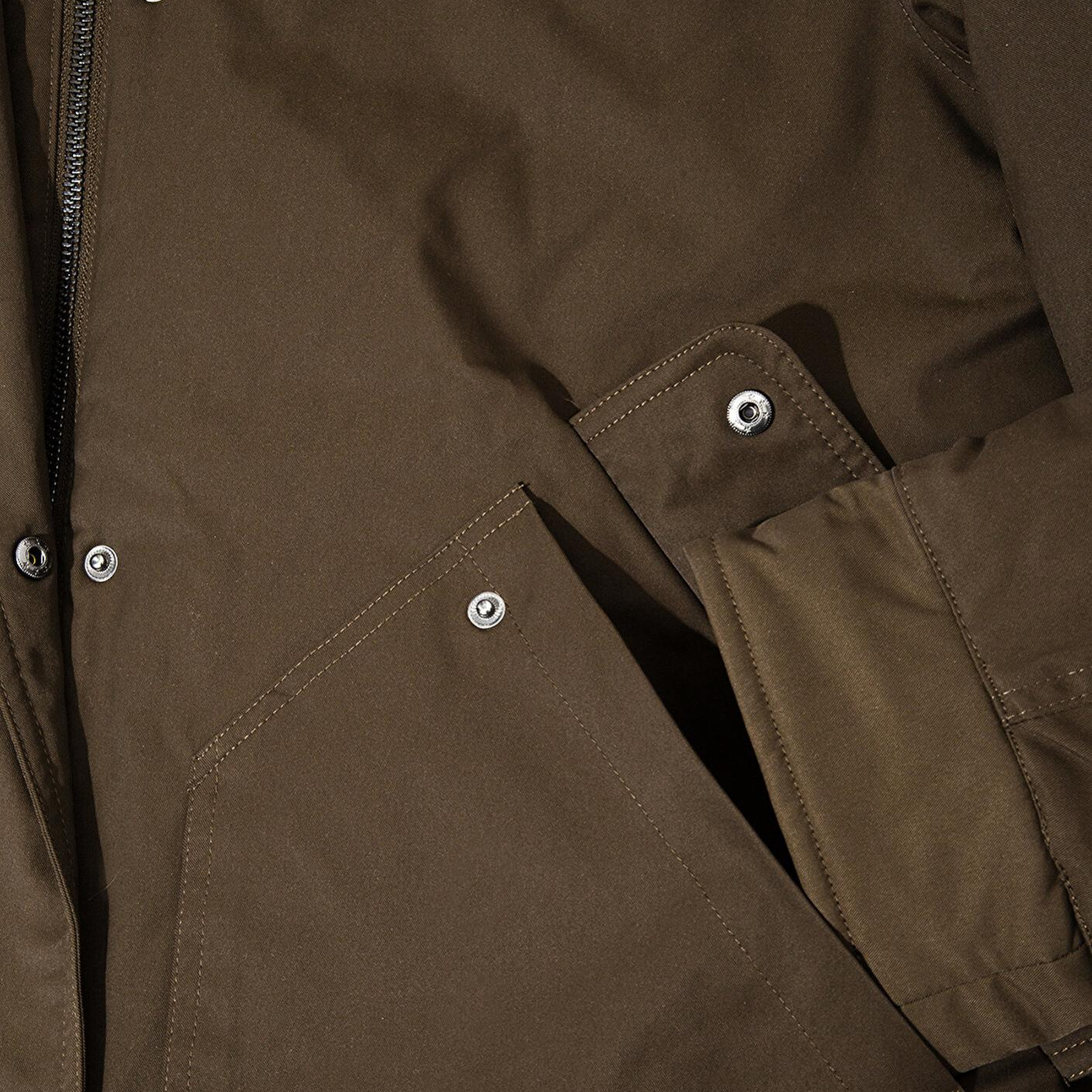 Mavi Su İtici Yeşil Parka Oversize / Geniş Kesim 1110712-71541