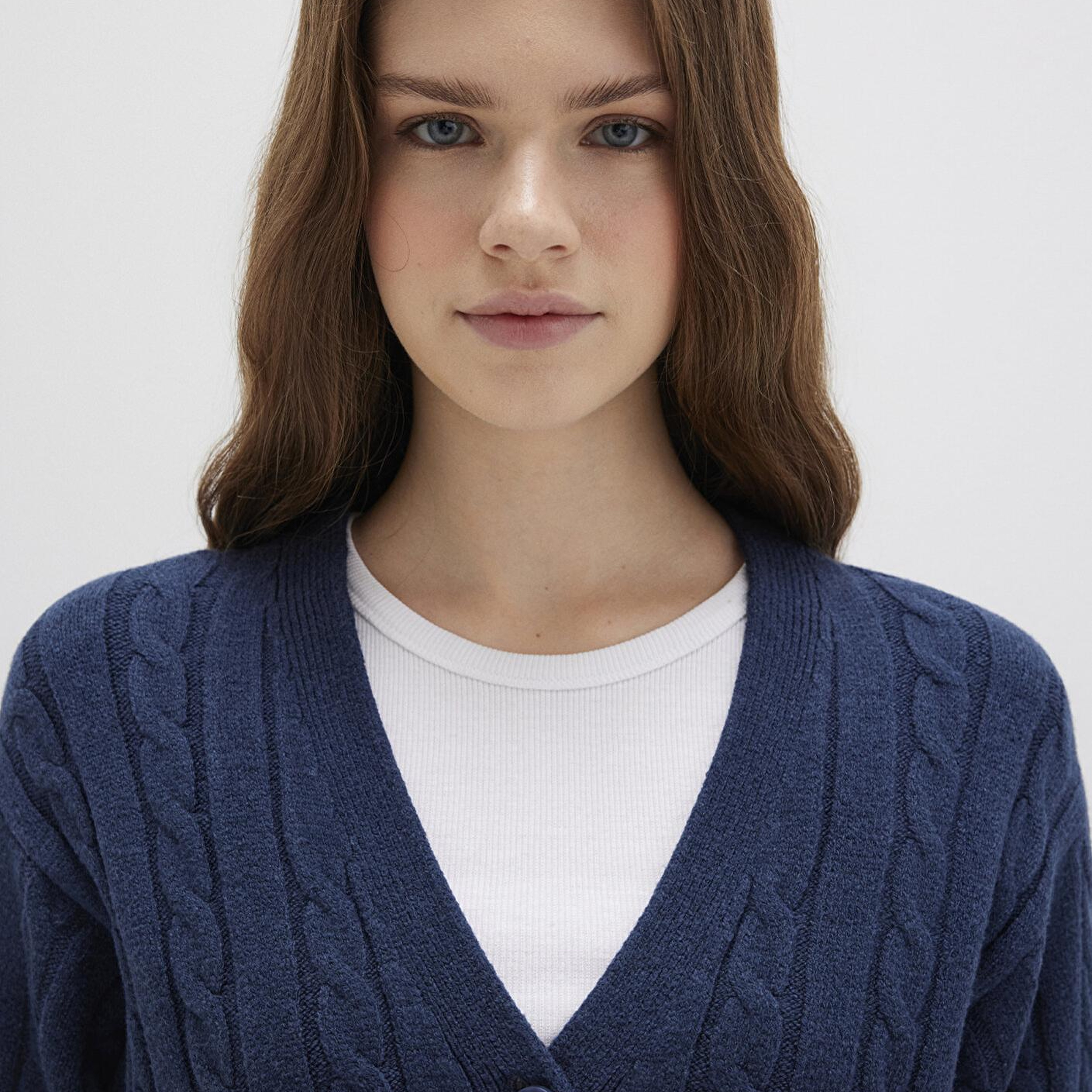 Mavi Düğmeli Lacivert Hırka Regular Fit / Normal Kesim 1710576-70488