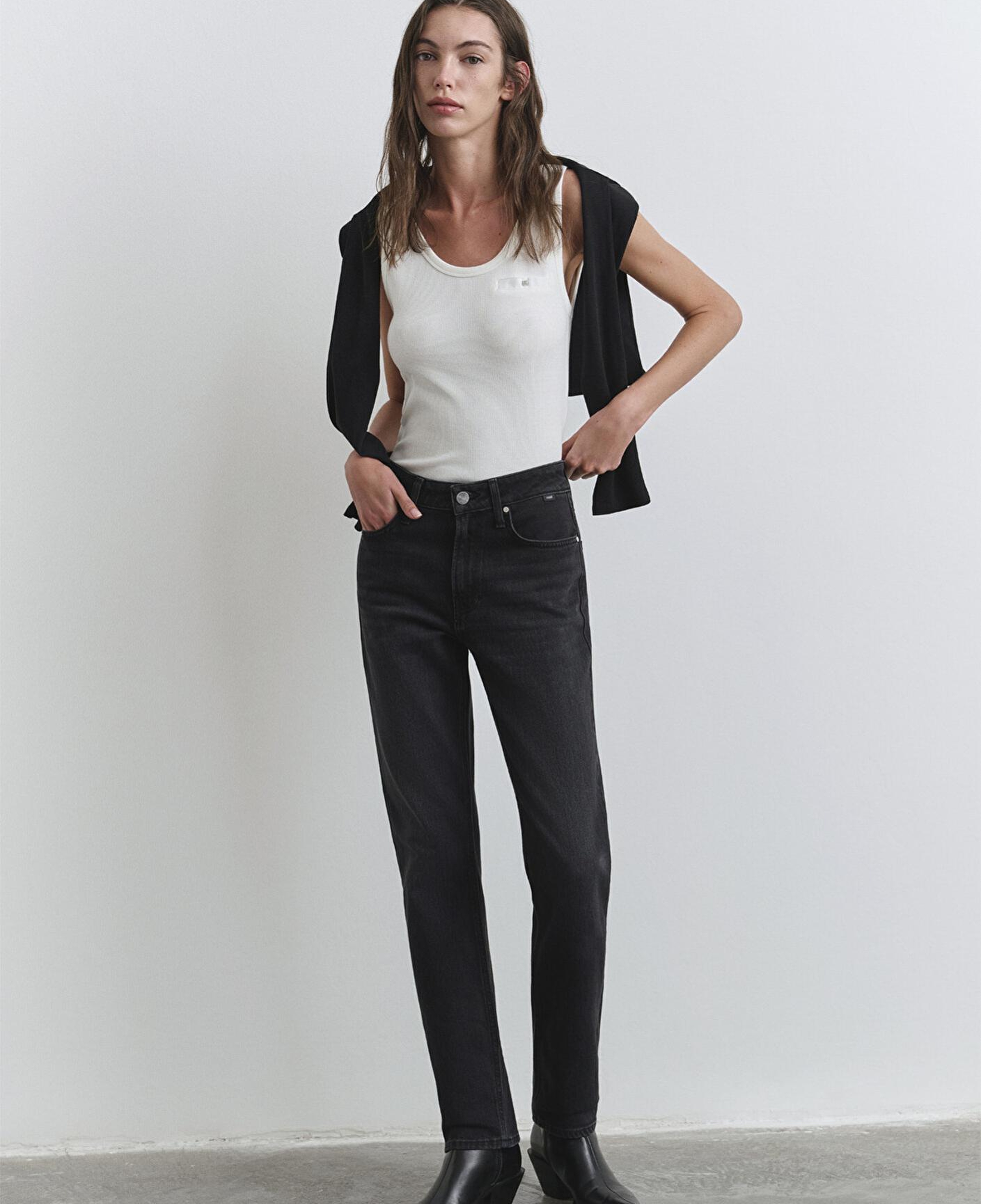 Mavi Rockstar Iconic Koyu Gri Smoke Jean Pantolon 1010762-90529