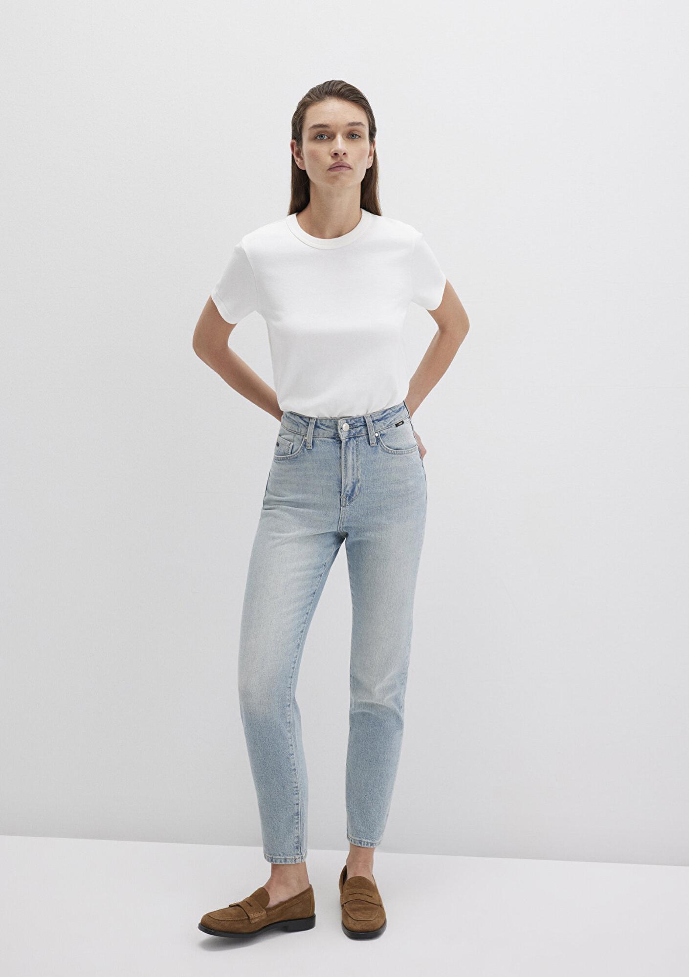 Mavi Star Classic Denim Puslu Açık Mavi Jean Pantolon 101077-90535