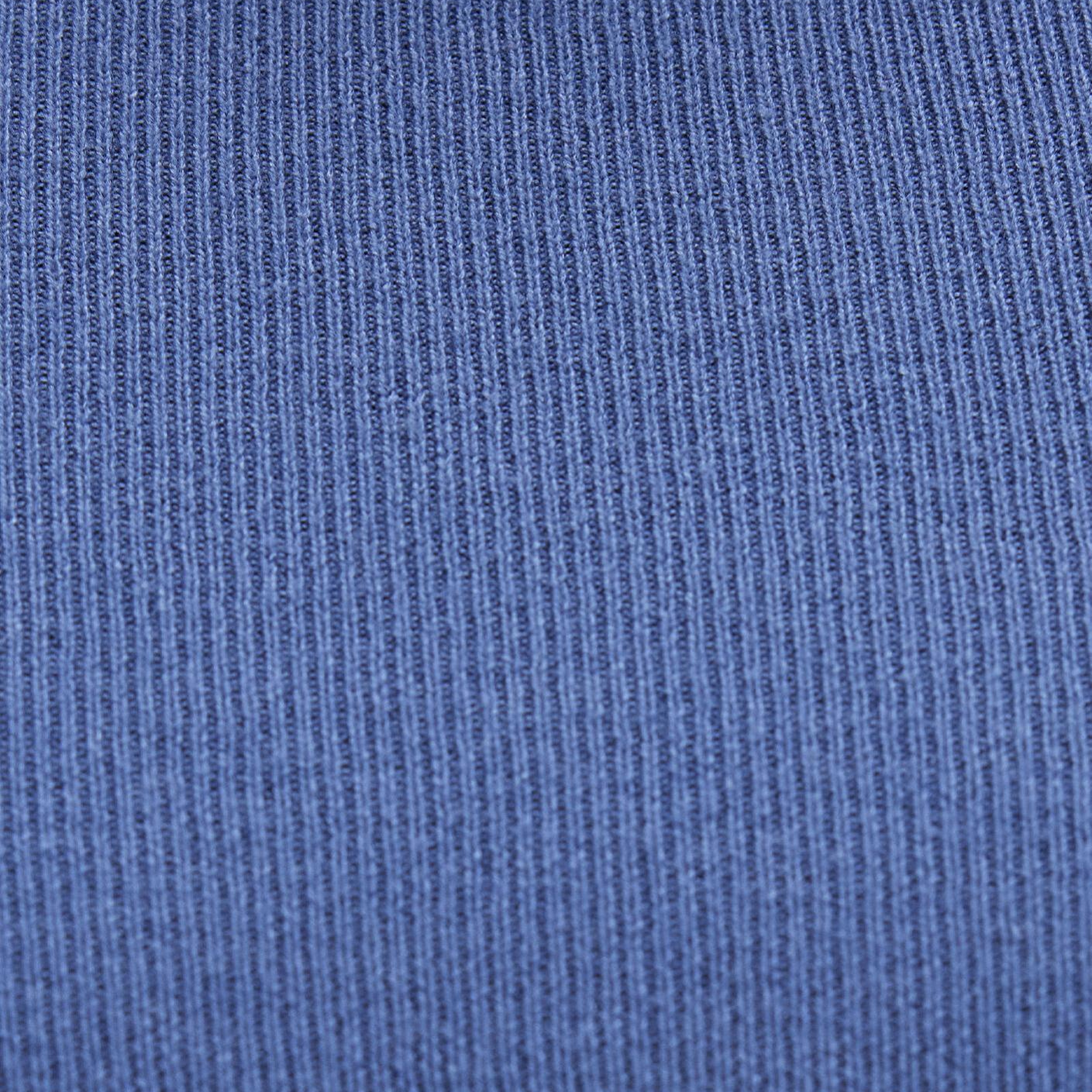 Mavi Bisiklet Yaka Mavi Crop Kazak Crop / Kısa Kesim 1710474-70738