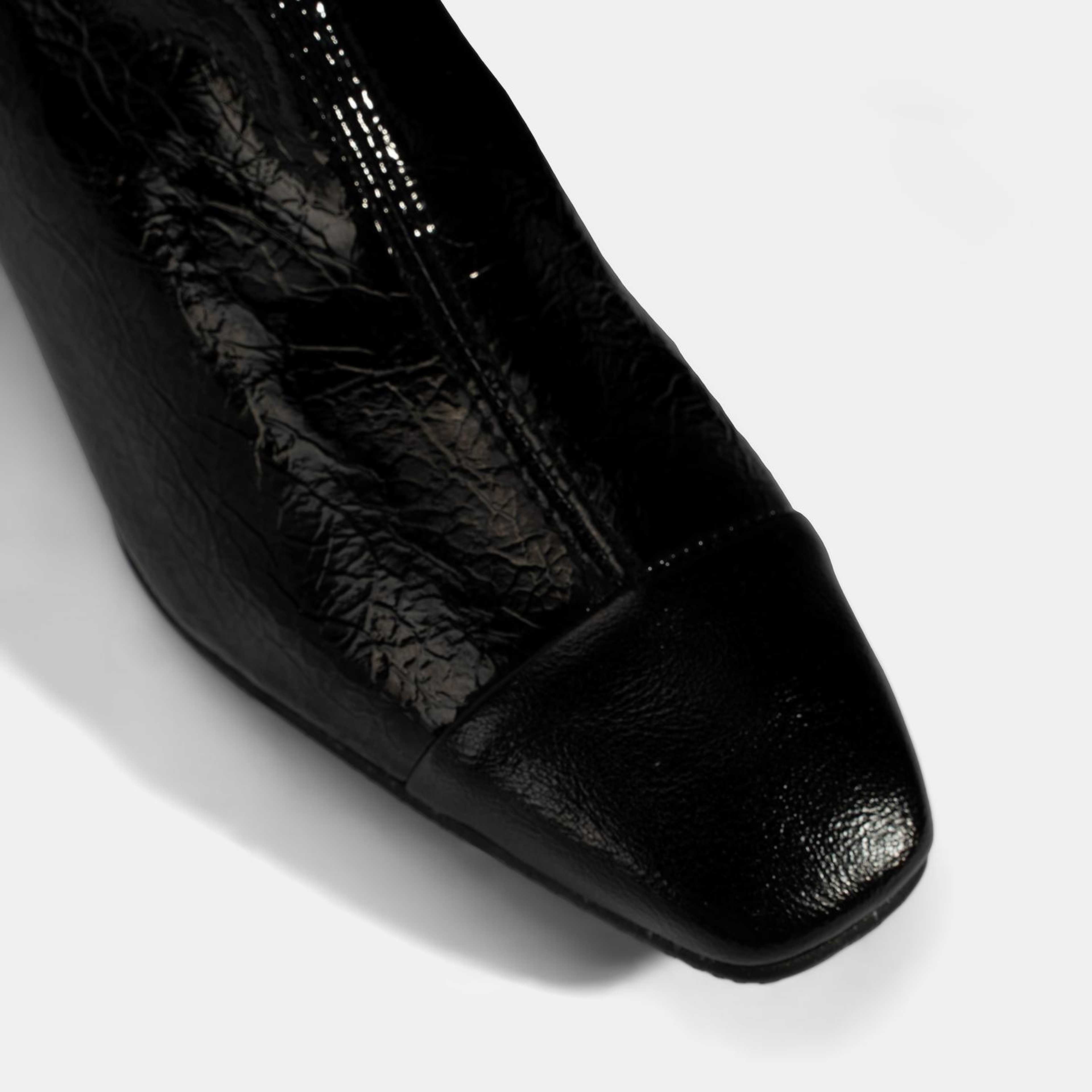 Kadın Siyah Kalın Topuklu Stretch Çizme