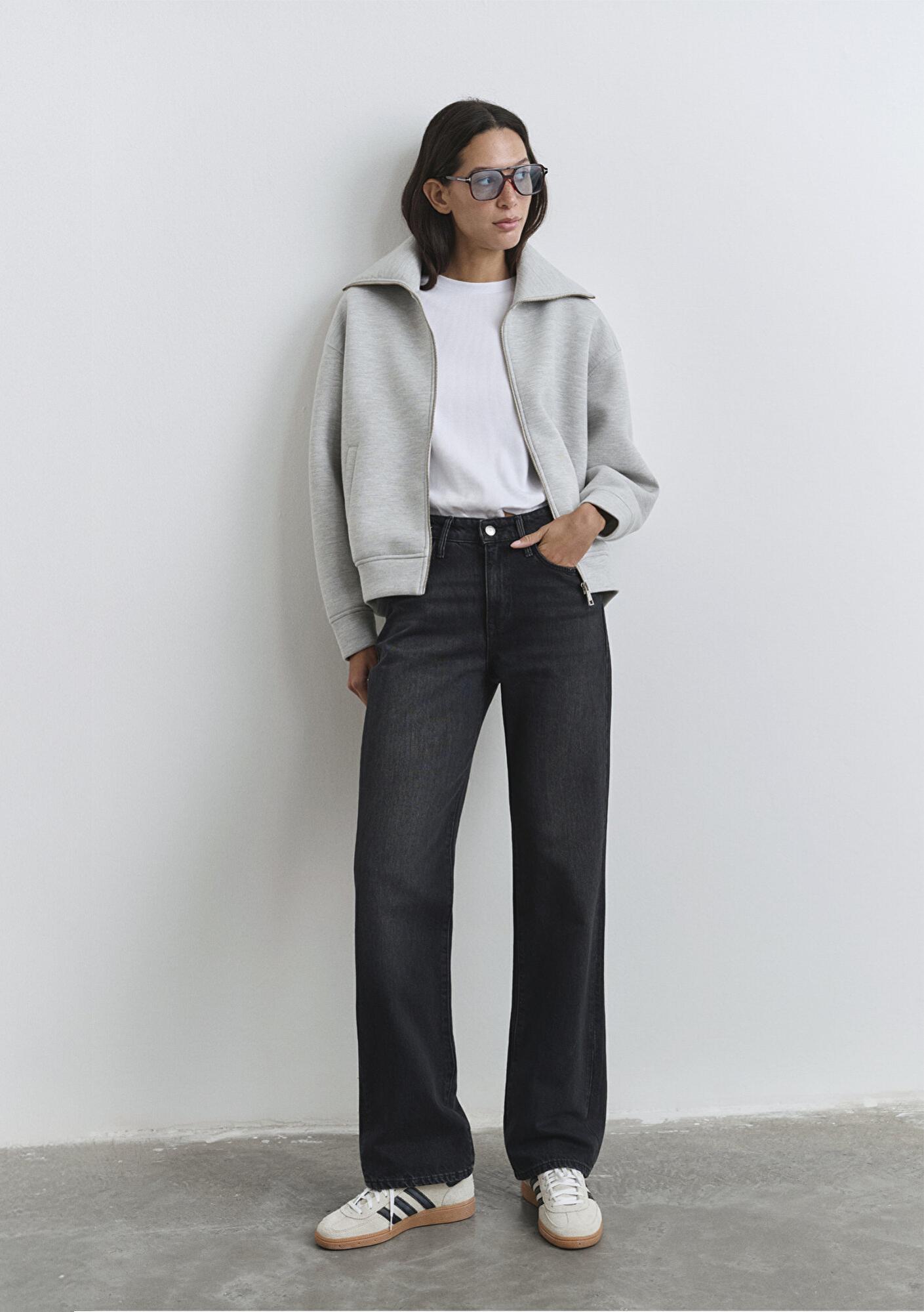 Mavi Jane Classic Denim Koyu Gri Smoke Jean Pantolon 1010917-90505