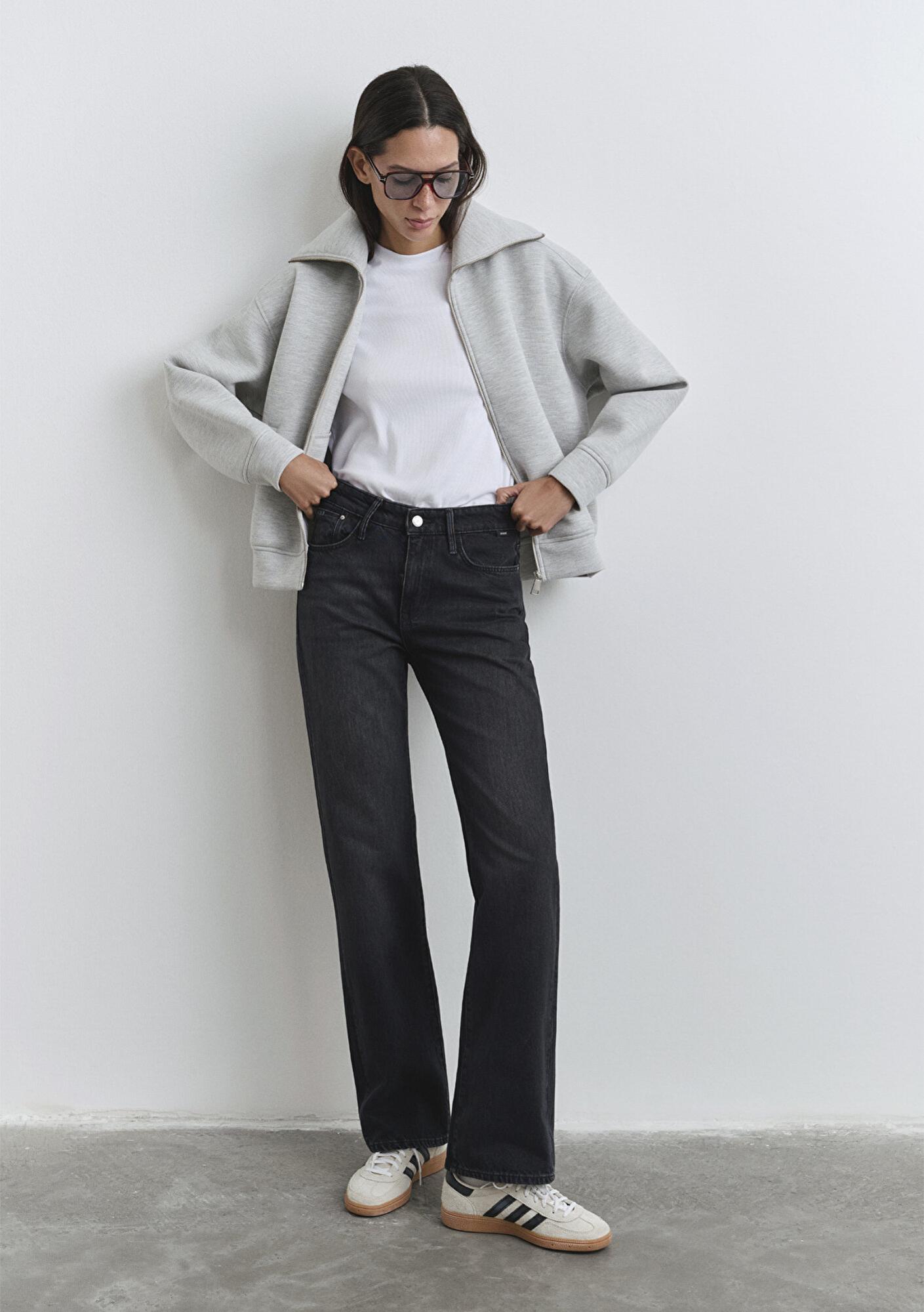 Mavi Jane Classic Denim Koyu Gri Smoke Jean Pantolon 1010917-90505