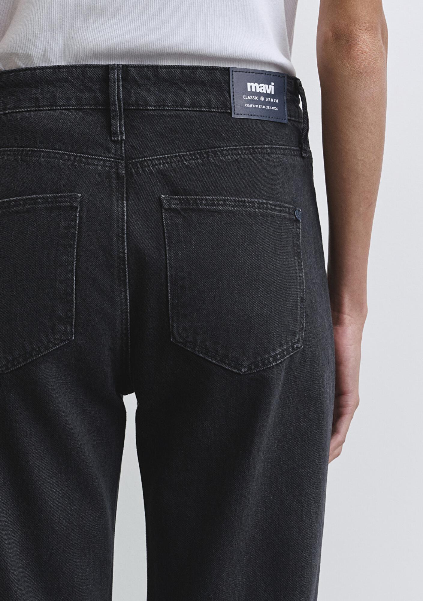 Mavi Jane Classic Denim Koyu Gri Smoke Jean Pantolon 1010917-90505