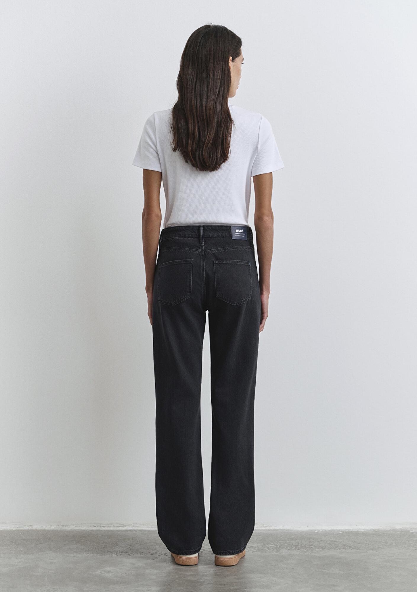 Mavi Jane Classic Denim Koyu Gri Smoke Jean Pantolon 1010917-90505