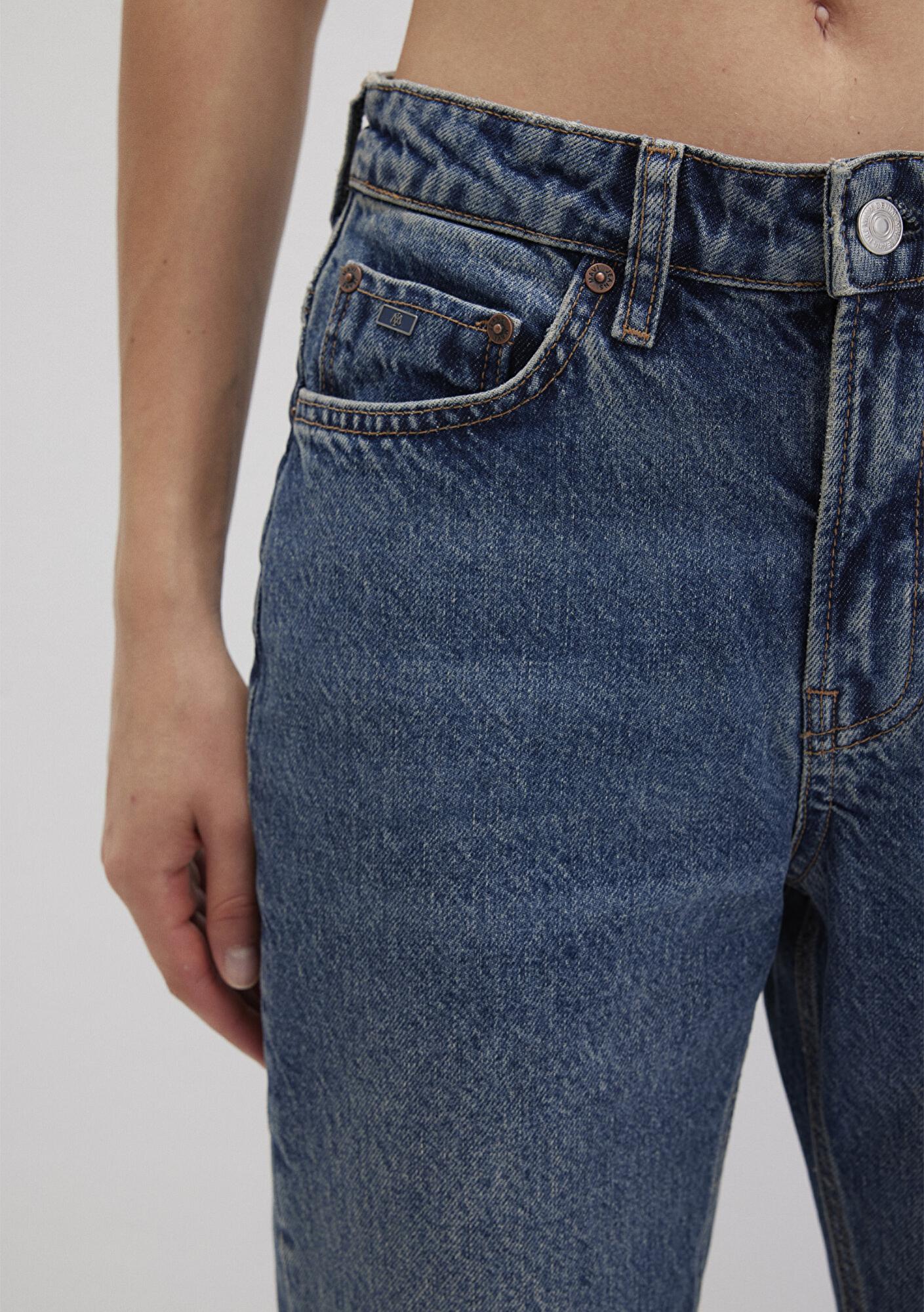 Mavi New York Classic Denim Puslu Koyu Mavi Jean Pantolon 101441-88581