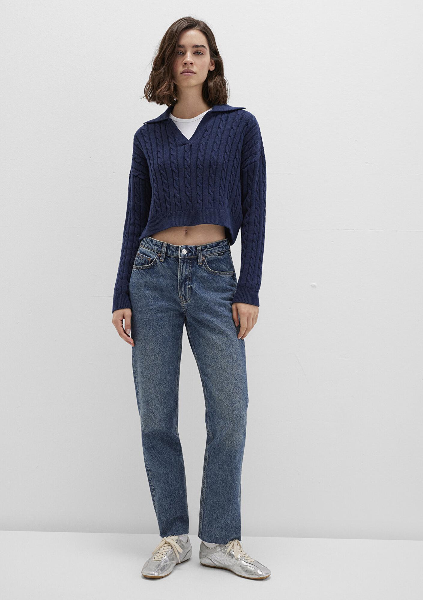 Mavi New York Classic Denim Puslu Koyu Mavi Jean Pantolon 101441-88581