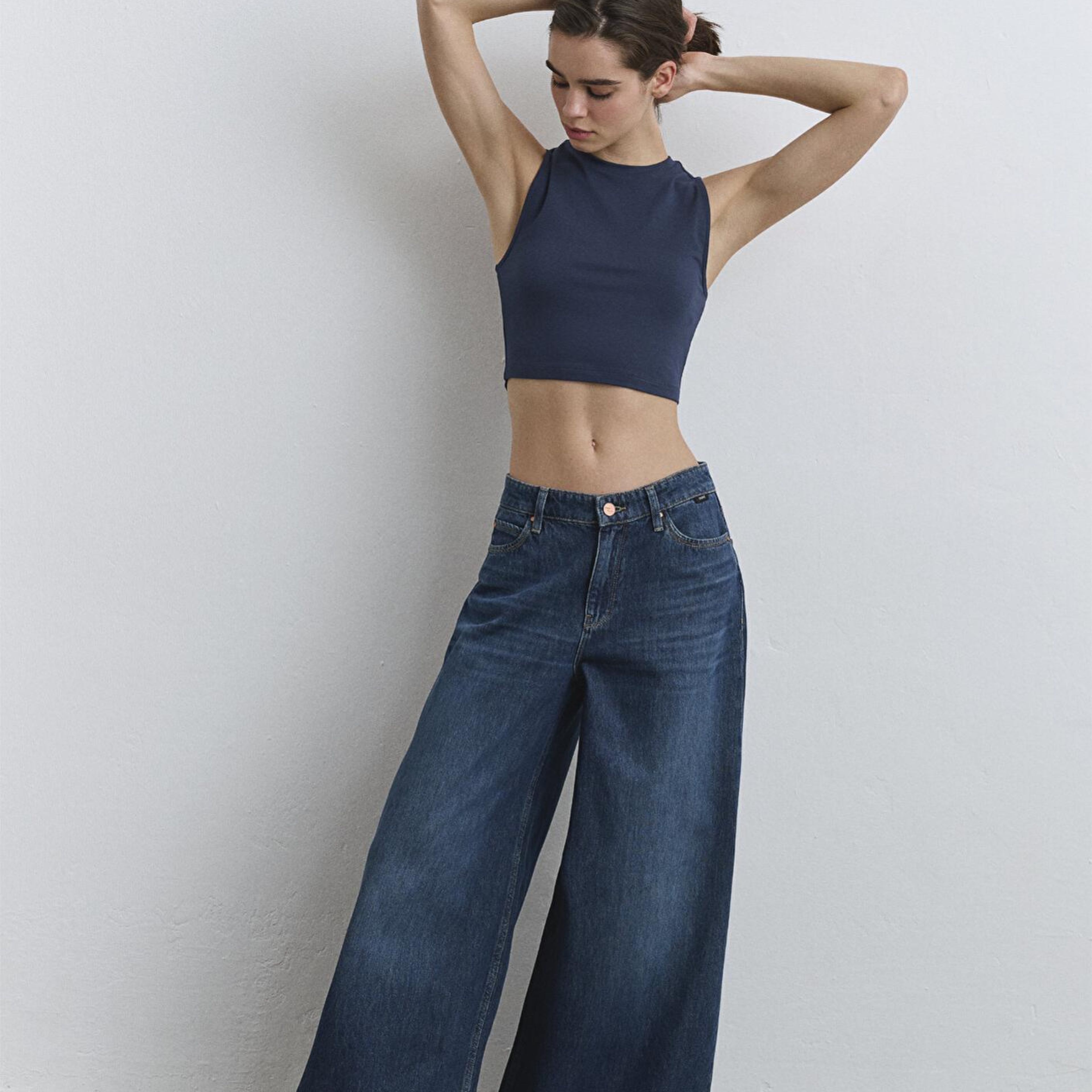 Mavi Mimi Iconic Koyu Mavi Jean Pantolon 1012615-90363