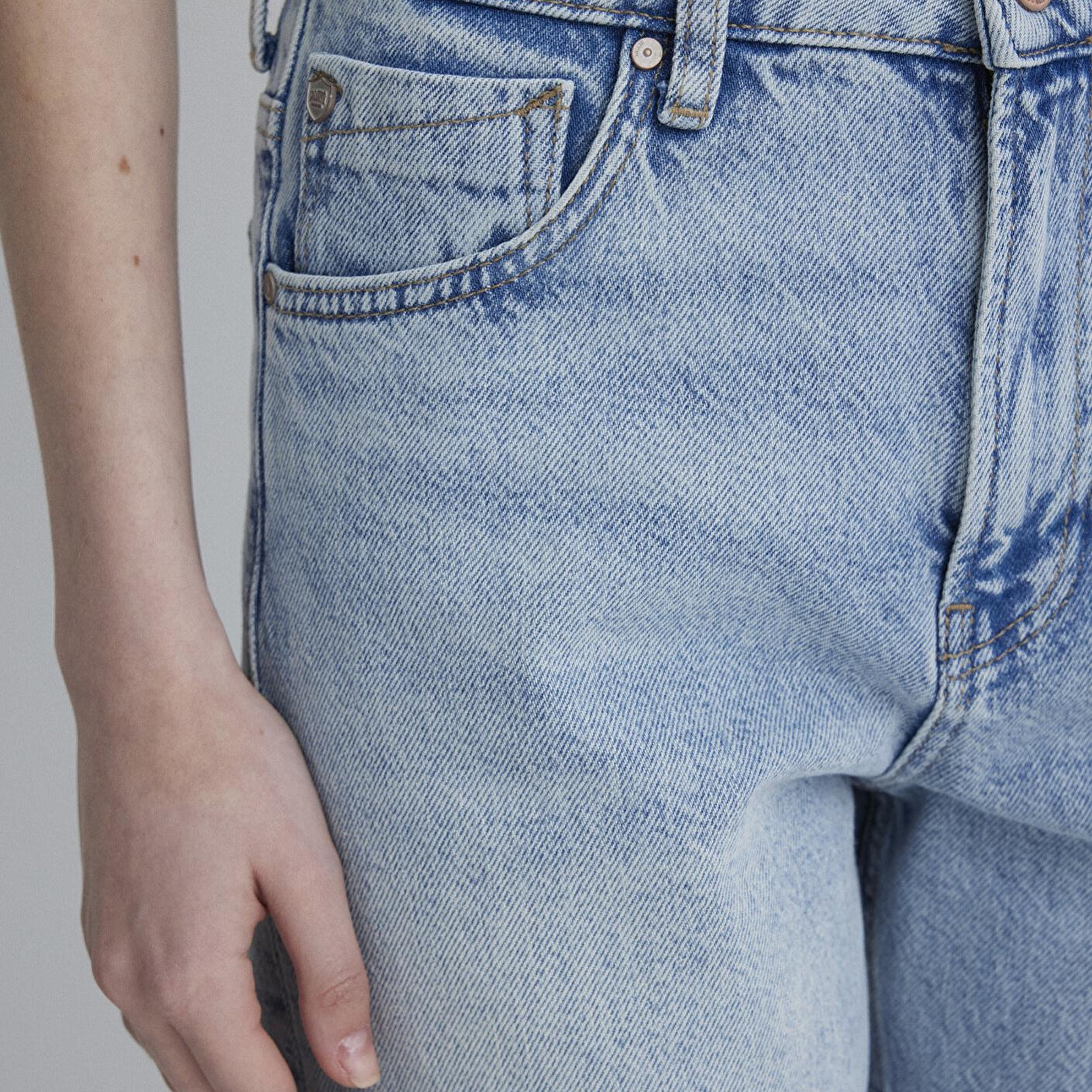 Mavi Barcelona Kolej Vintage Açık Mavi Jean Pantolon 101047-89198