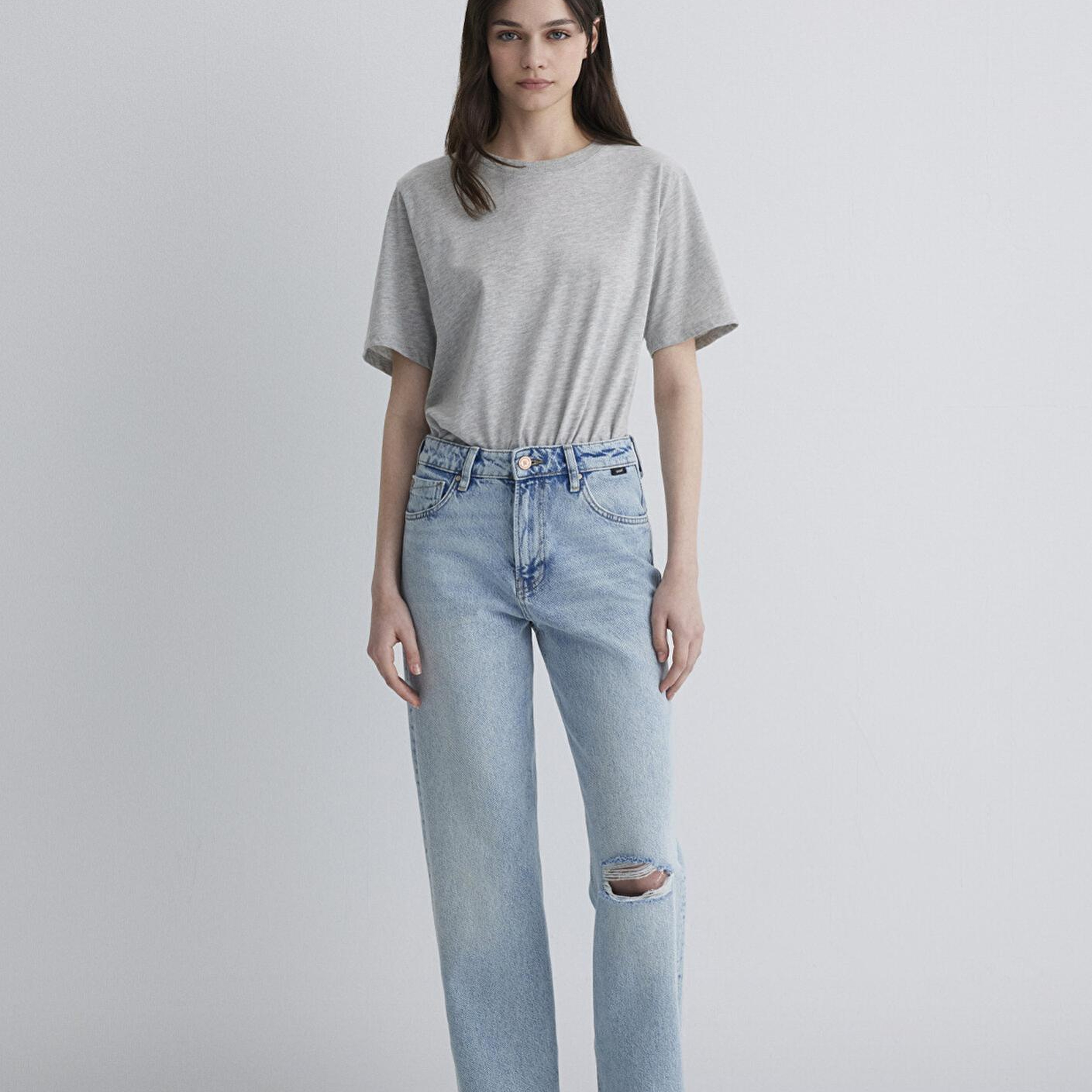 Mavi Barcelona Kolej Vintage Açık Mavi Jean Pantolon 101047-89198