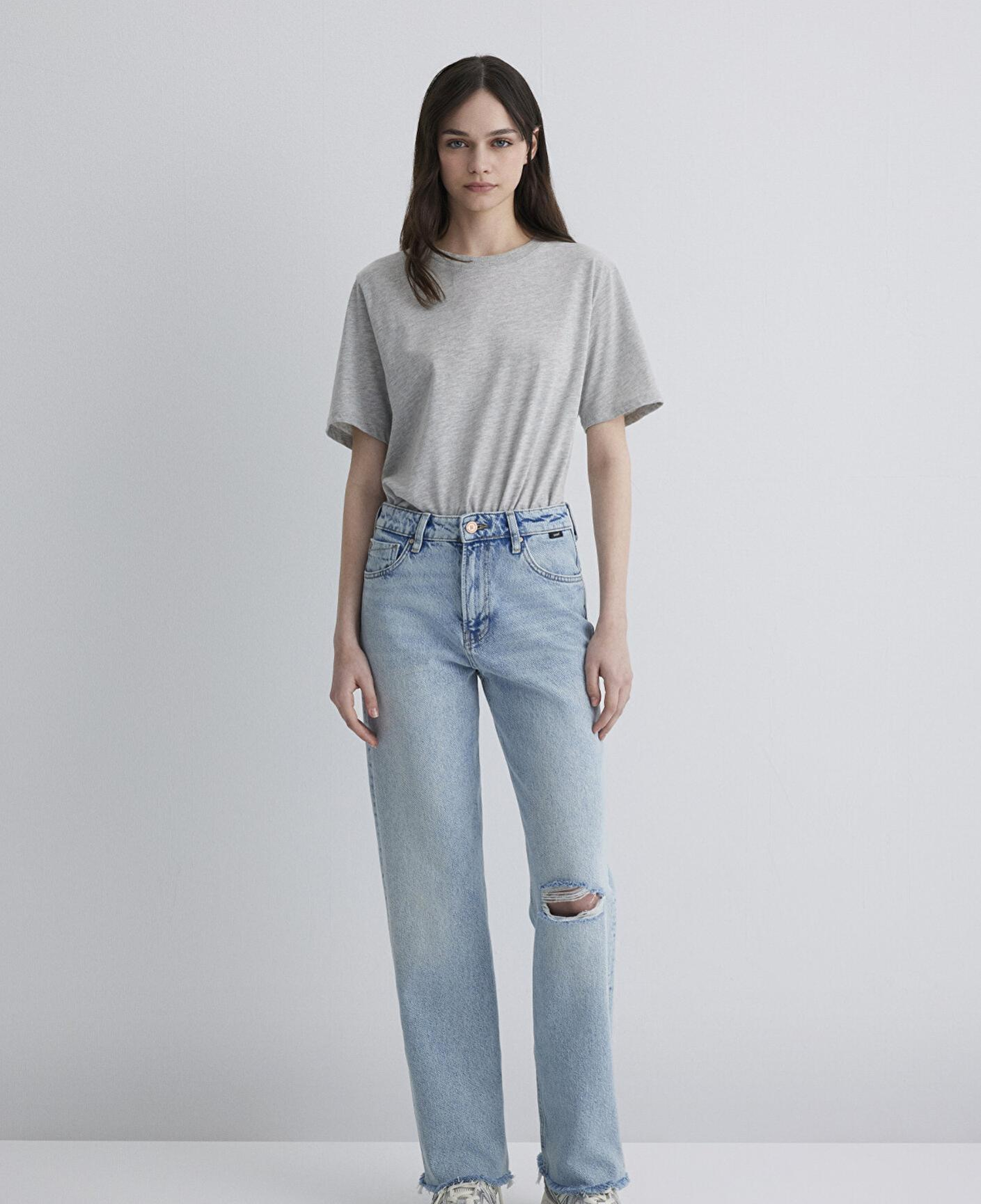 Mavi Barcelona Kolej Vintage Açık Mavi Jean Pantolon 101047-89198