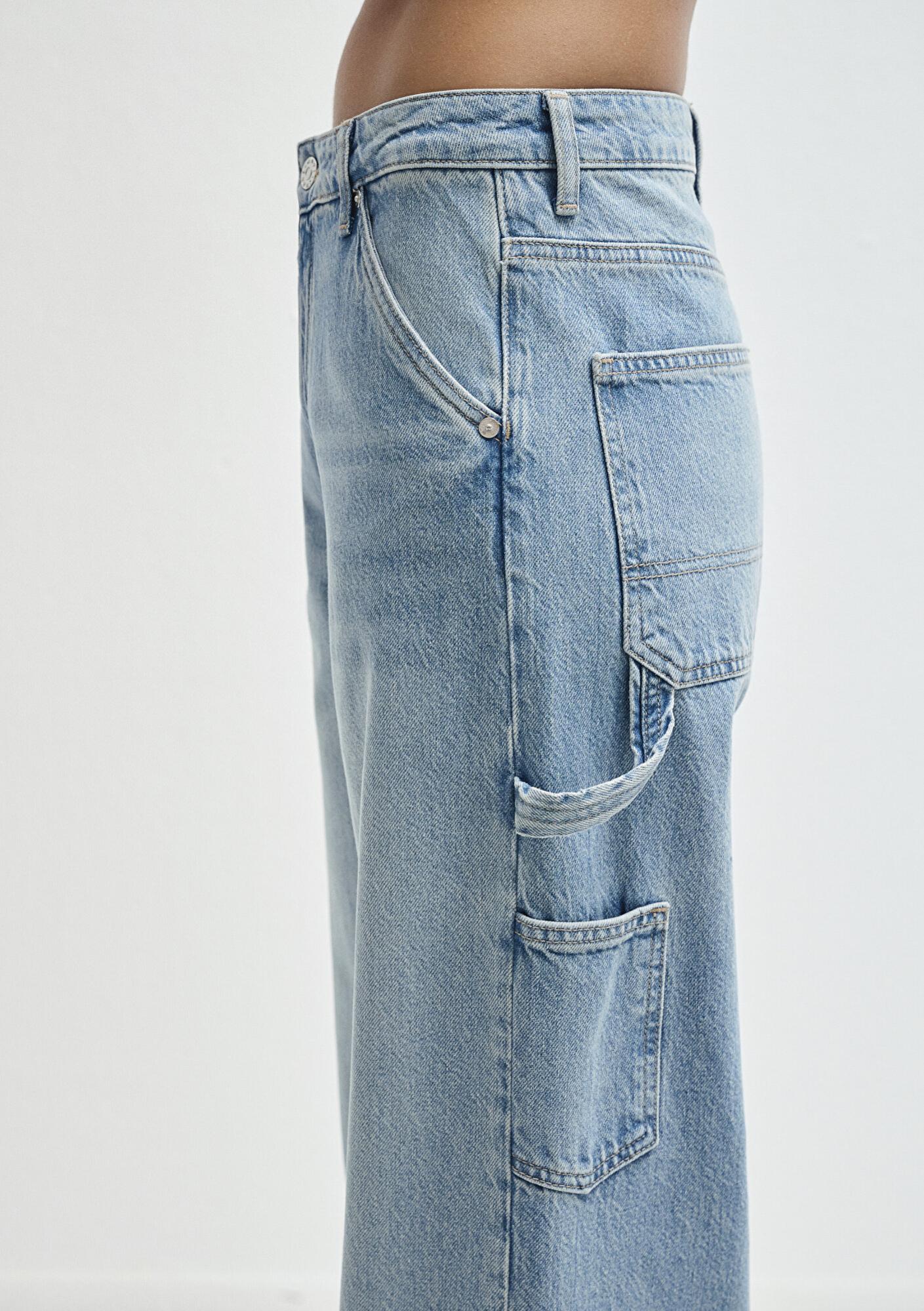 Mavi Kimberly 90lar Gölgeli Açık Mavi Jean Pantolon 1010626-90566