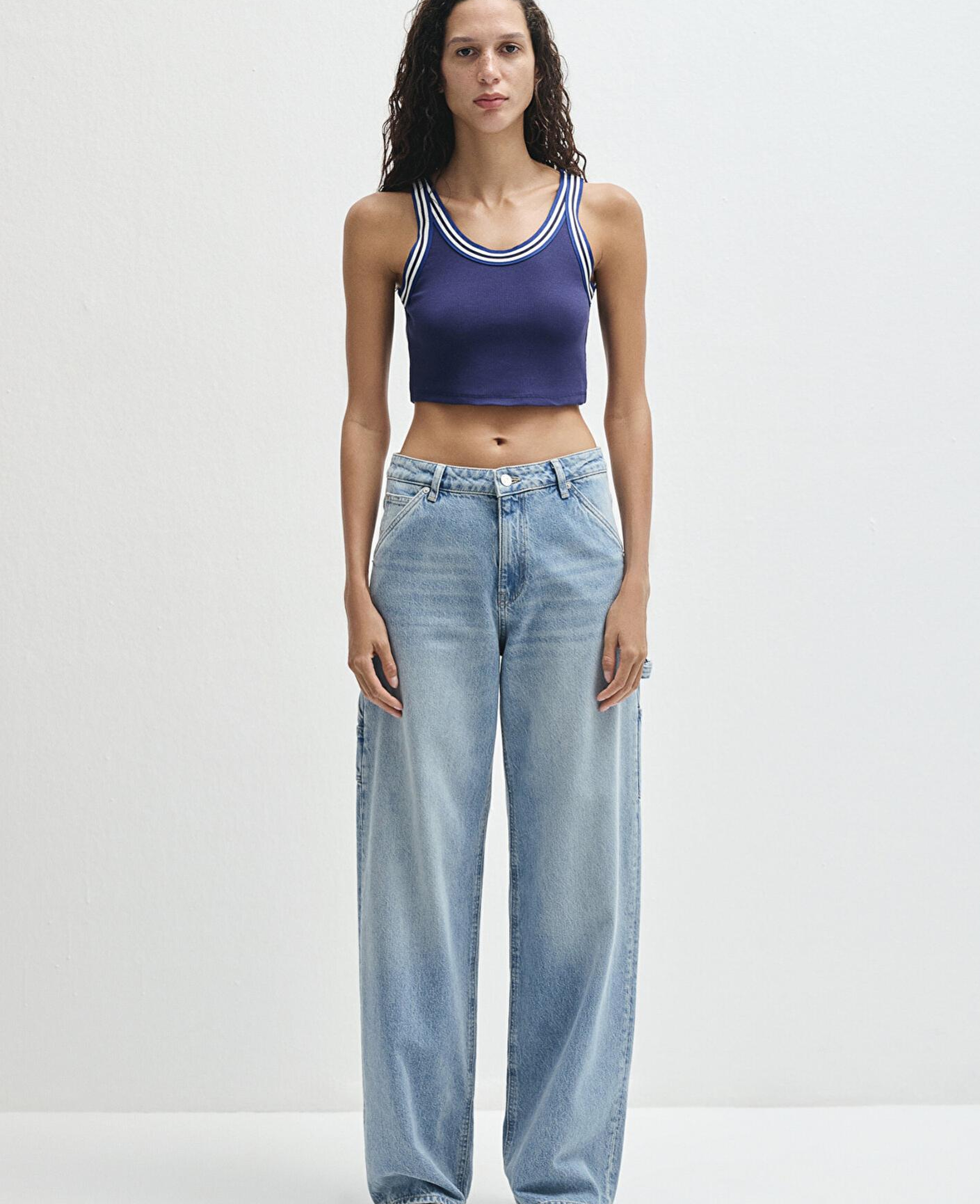 Mavi Kimberly 90lar Gölgeli Açık Mavi Jean Pantolon 1010626-90566