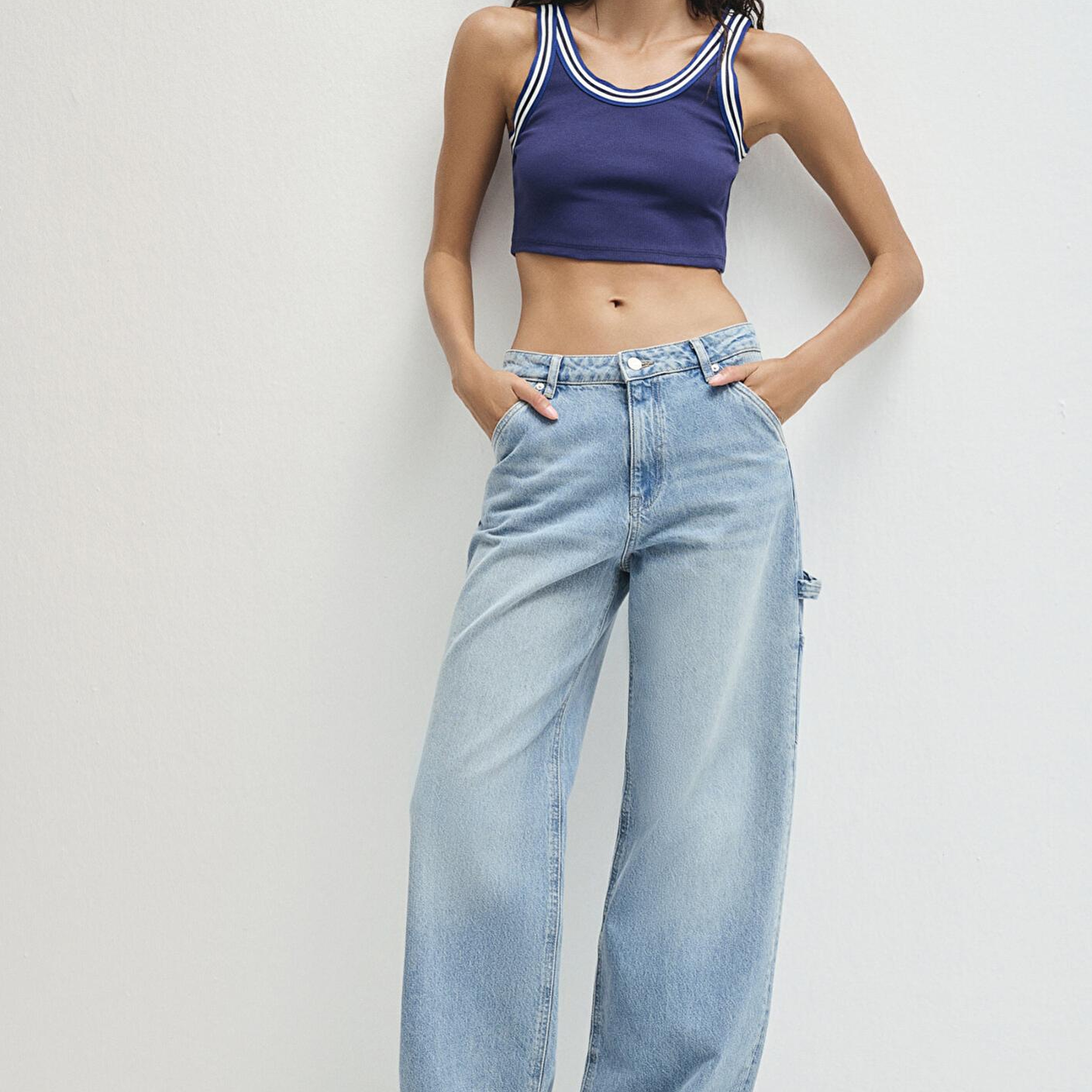 Mavi Kimberly 90lar Gölgeli Açık Mavi Jean Pantolon 1010626-90566