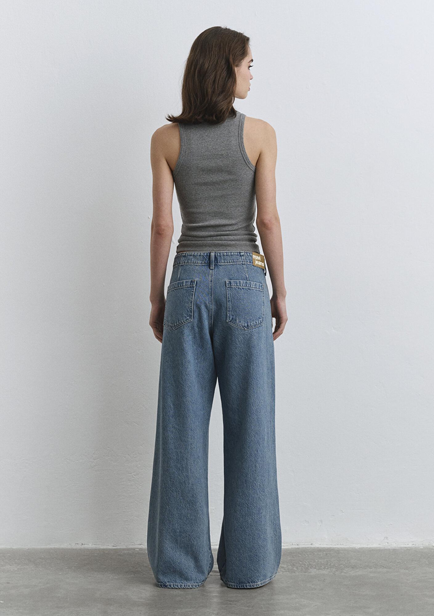 Mavi Sunny Extra 90s Gölgeli Indigo Mavisi 1012625-90557