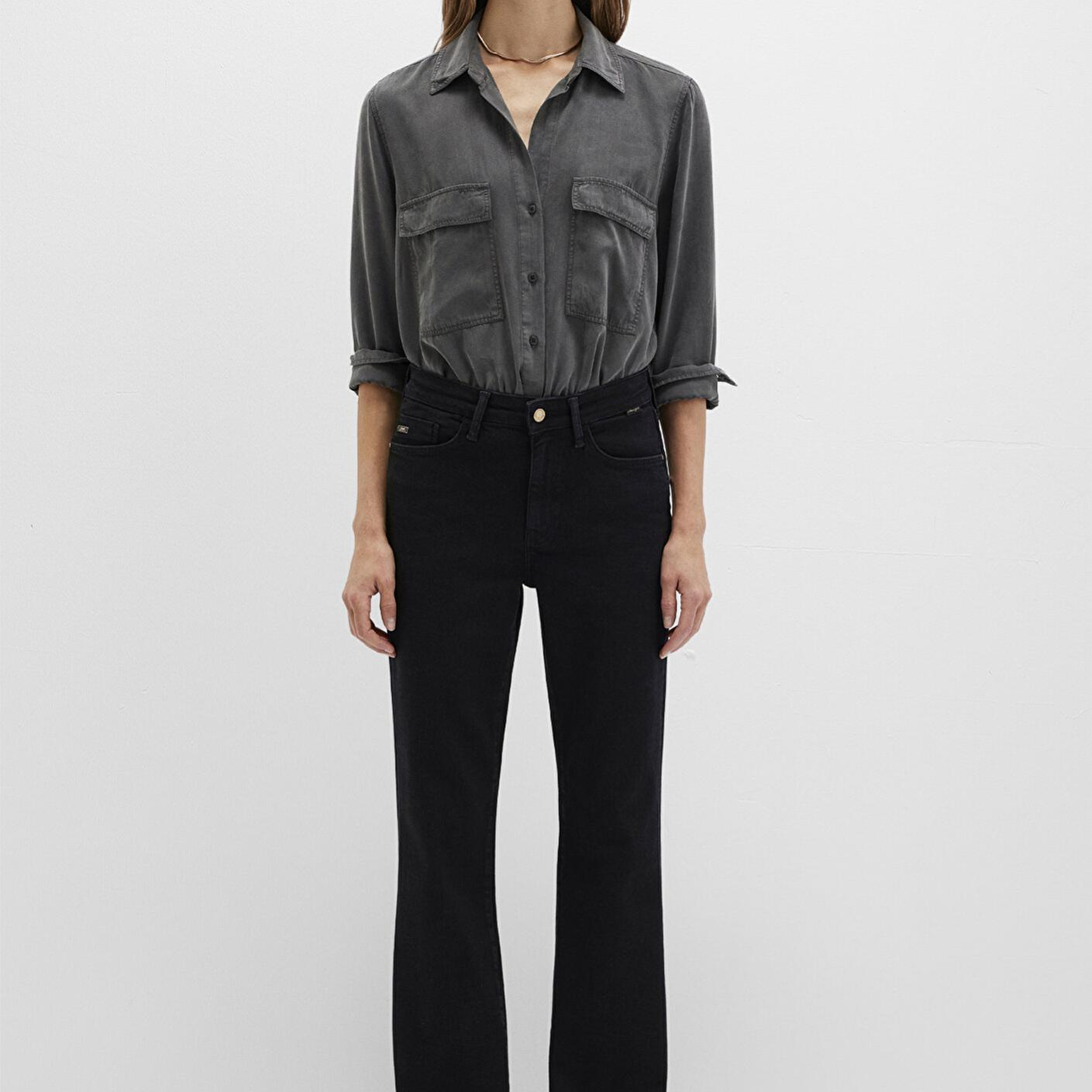 Mavi Bliss Gold Premium Gri Smoke Jean Pantolon 101437-90855