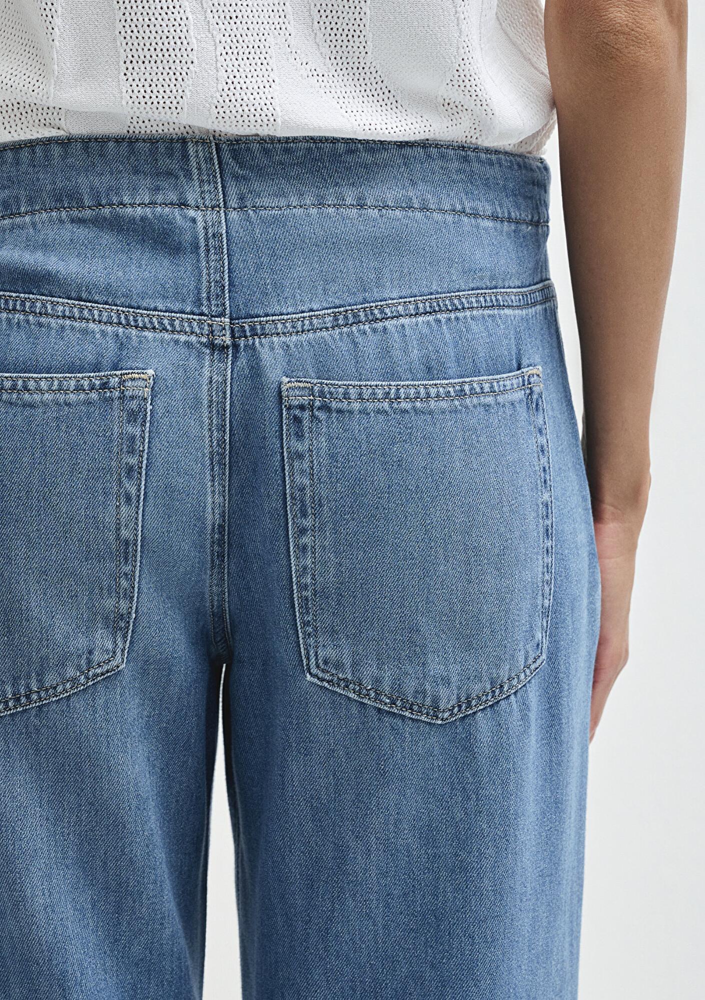 Mavi Liny Akdeniz Açık Mavi Jean Pantolon 1012638-90364