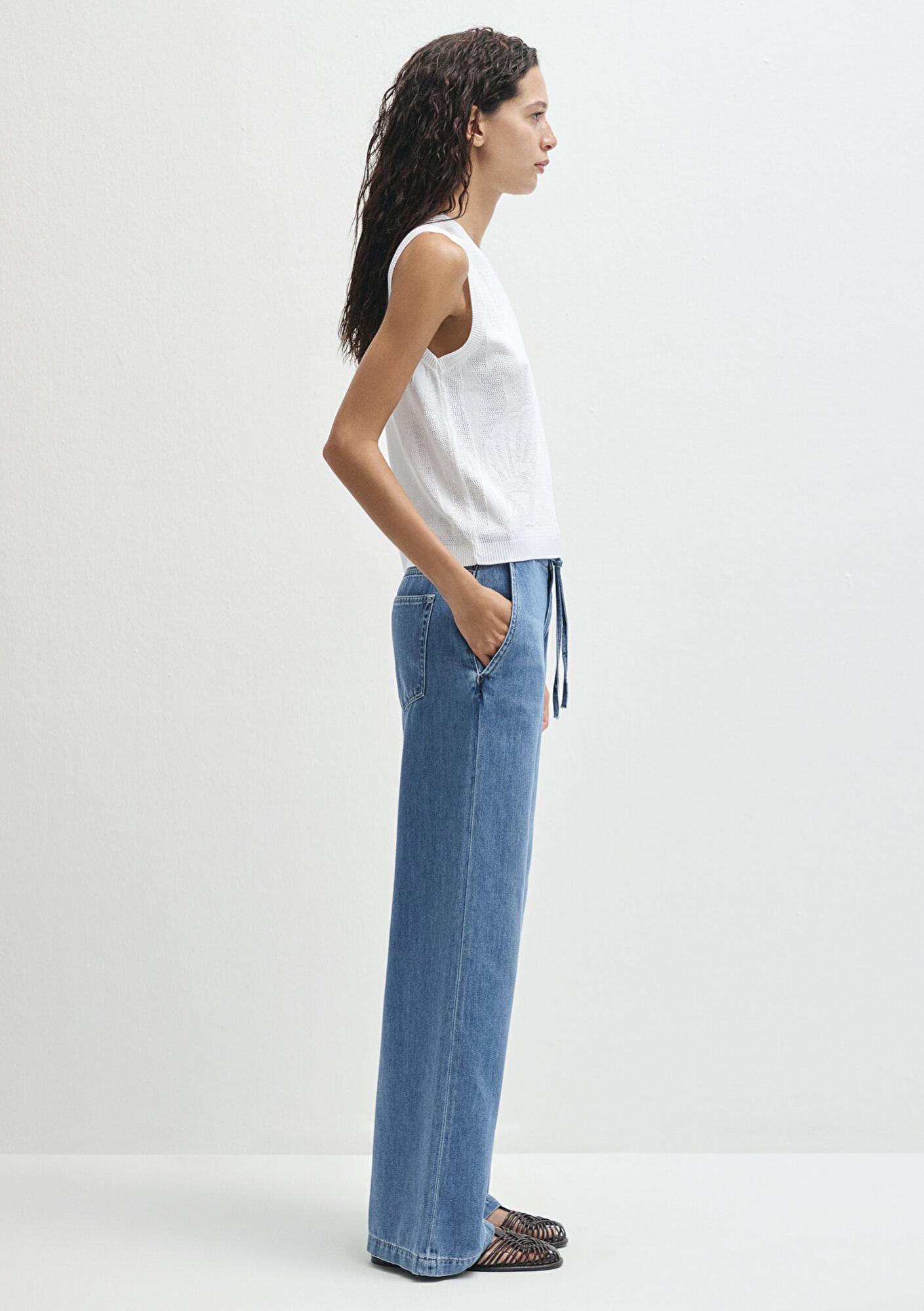 Mavi Liny Akdeniz Açık Mavi Jean Pantolon 1012638-90364