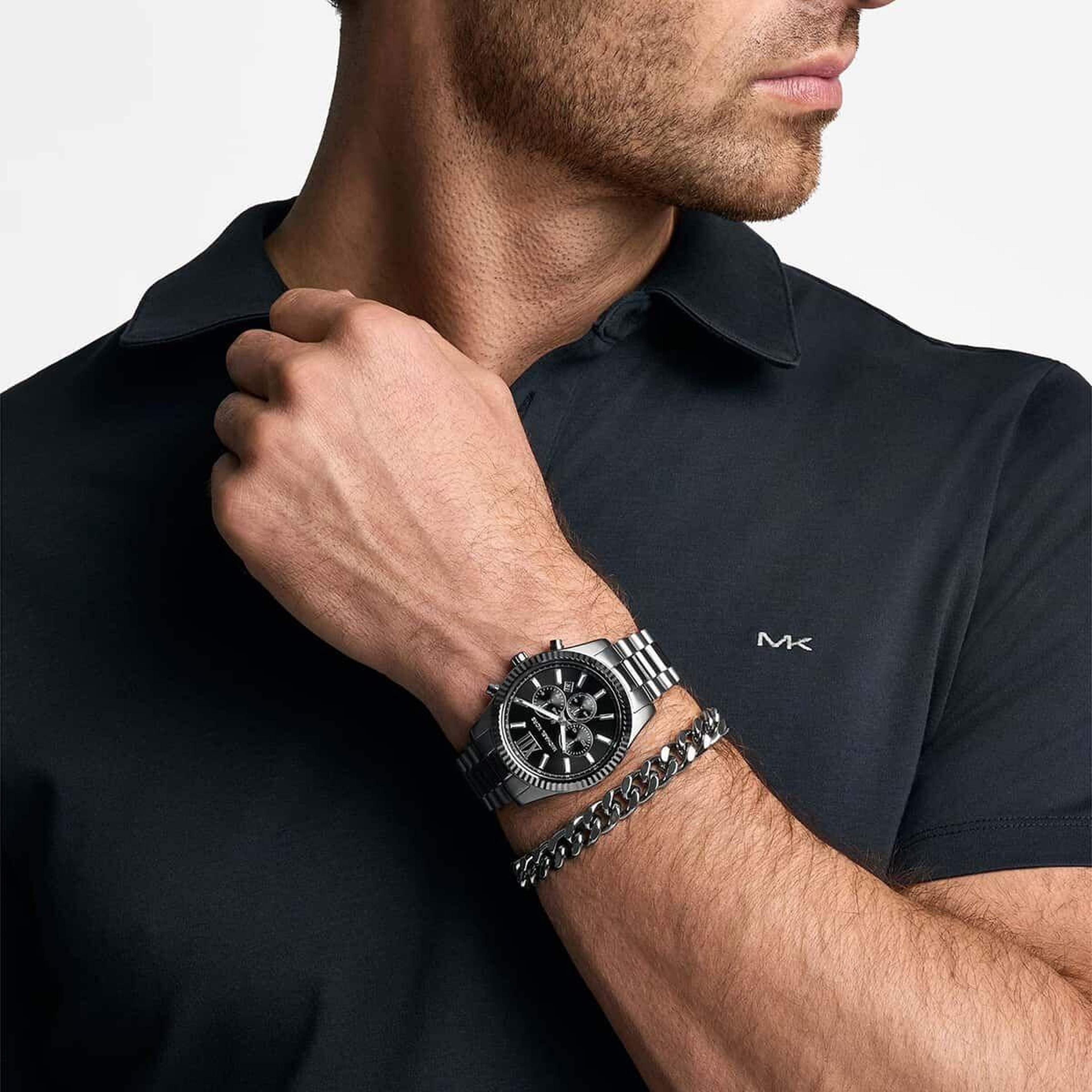 Michael Kors MK9217SET Erkek Kol Saati ve Bileklik Seti