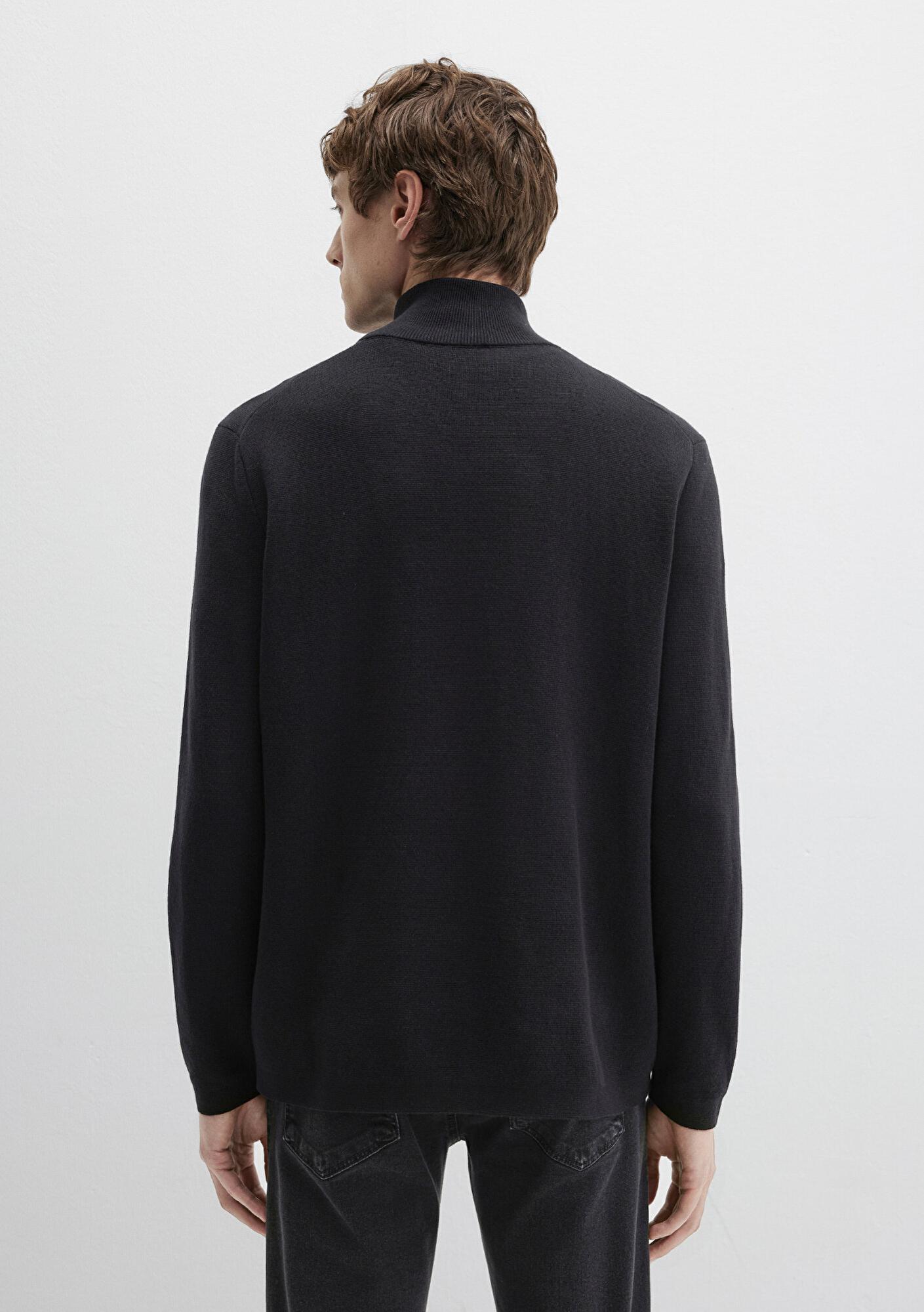 Mavi Siyah Kazak Regular Fit / Normal Kesim 0710328-900