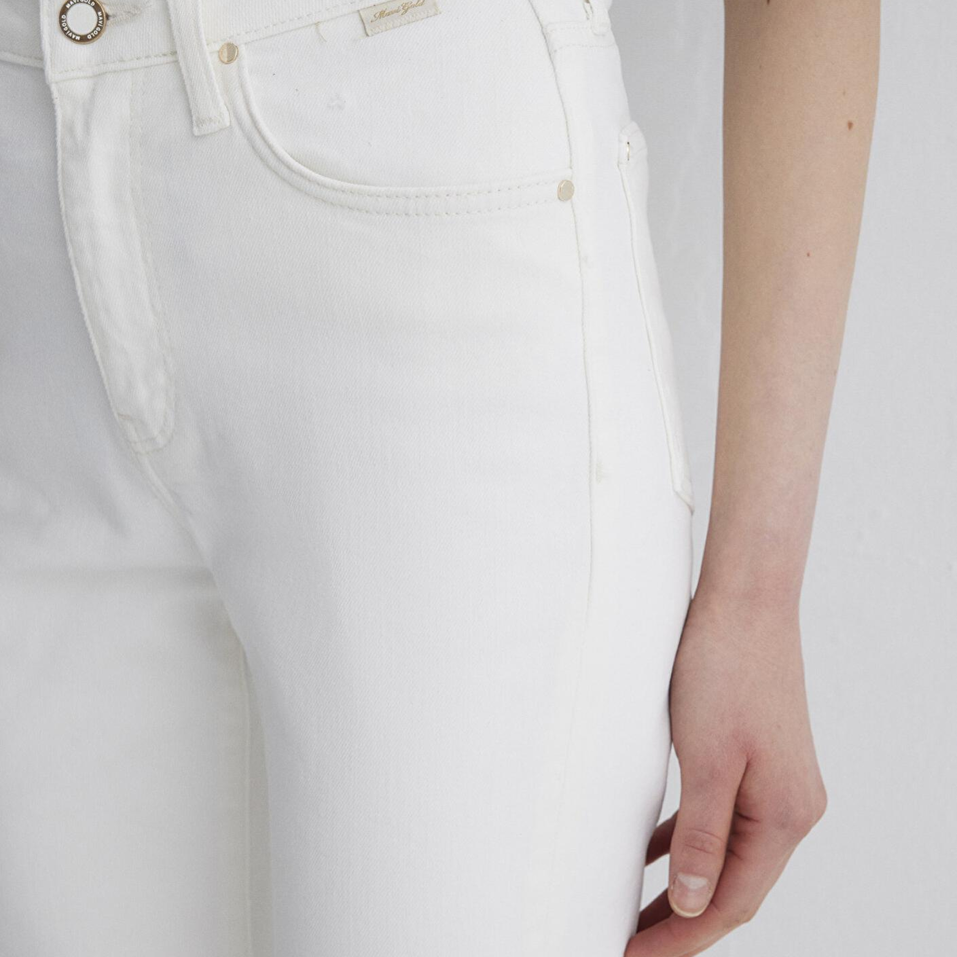 Mavi Bliss Mavi Premium Beyaz Jean Pantolon 101437-89192