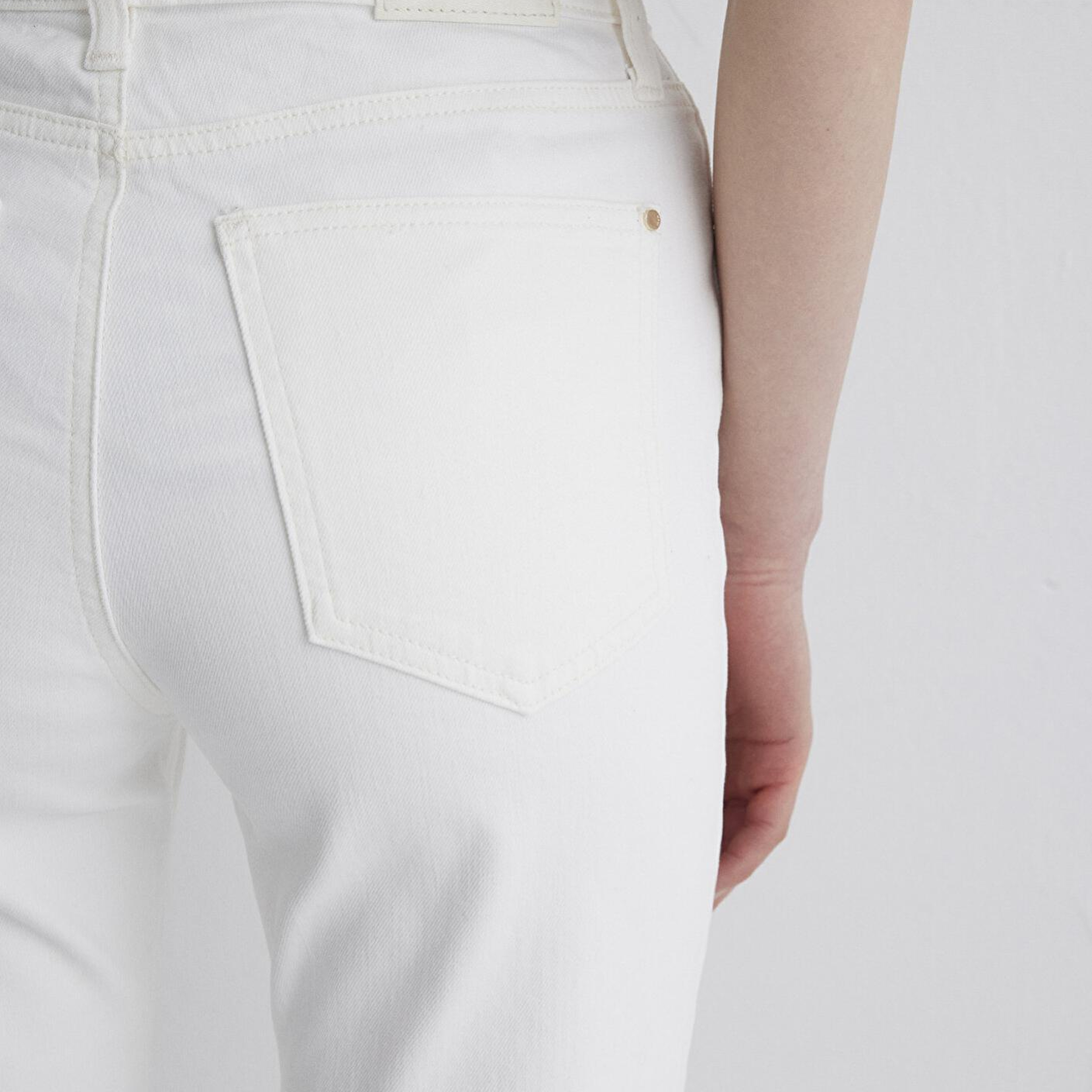 Mavi Bliss Mavi Premium Beyaz Jean Pantolon 101437-89192