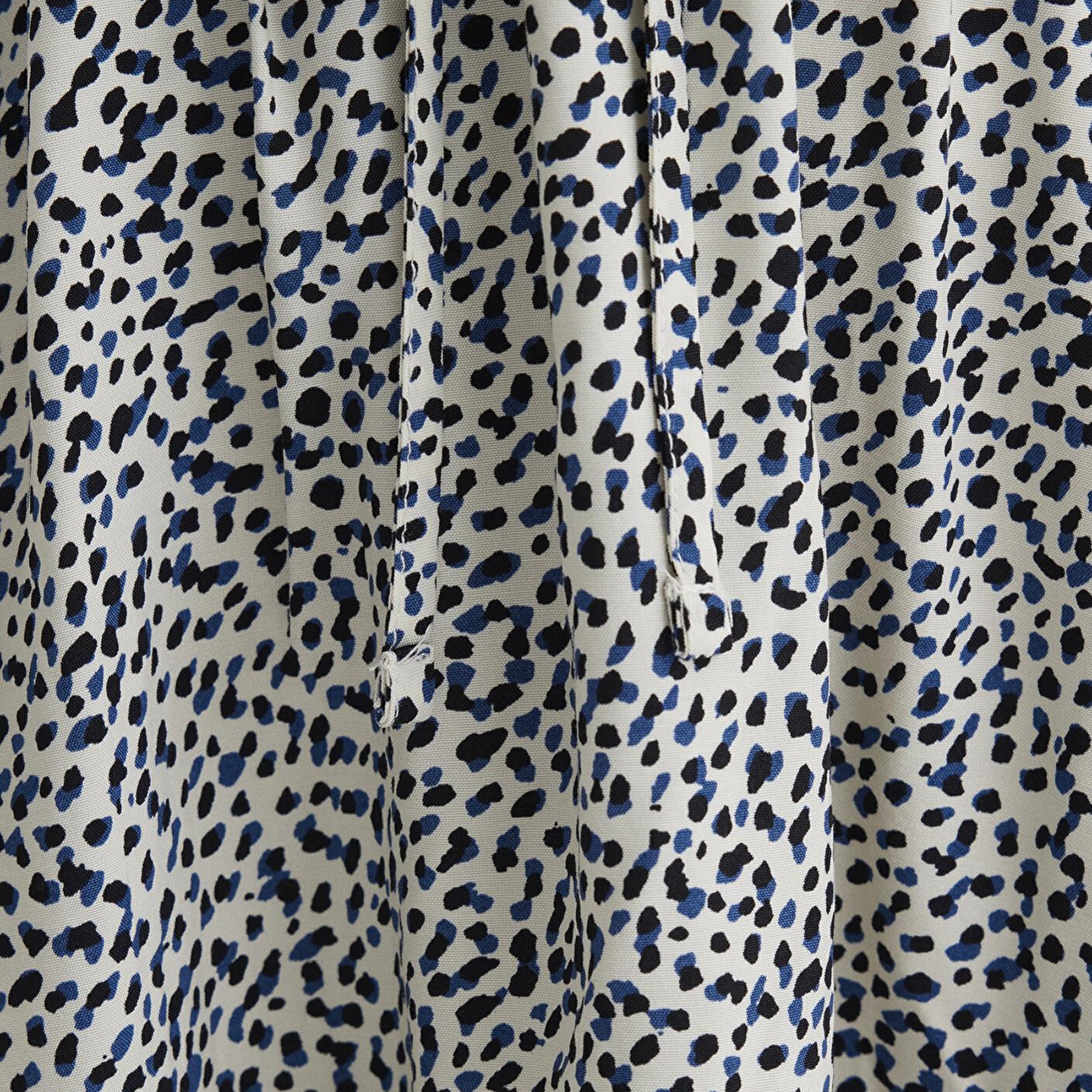 Mavi Siyah Elbise 1310678-90790