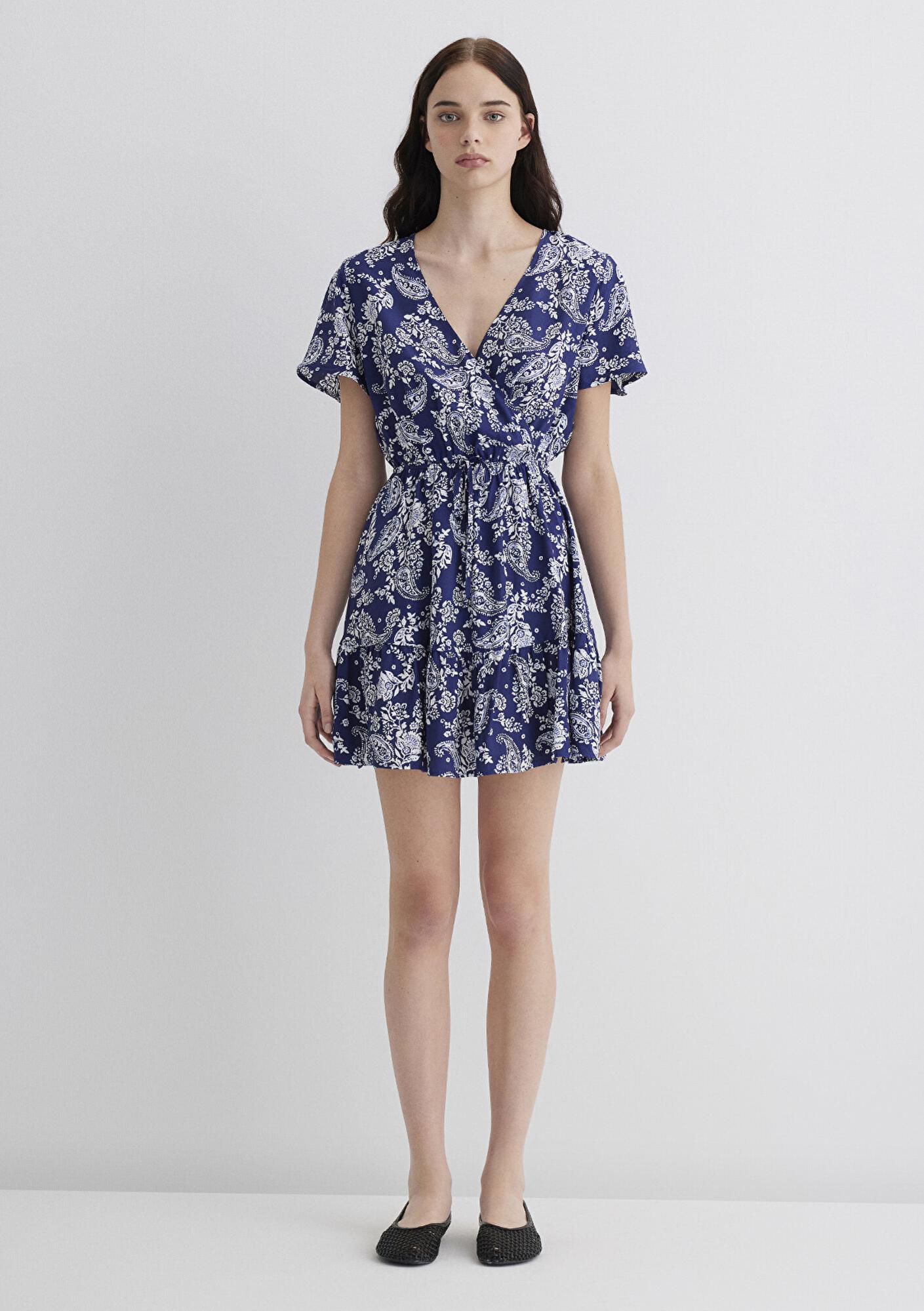 Mavi Lacivert Elbise 1310678-90789