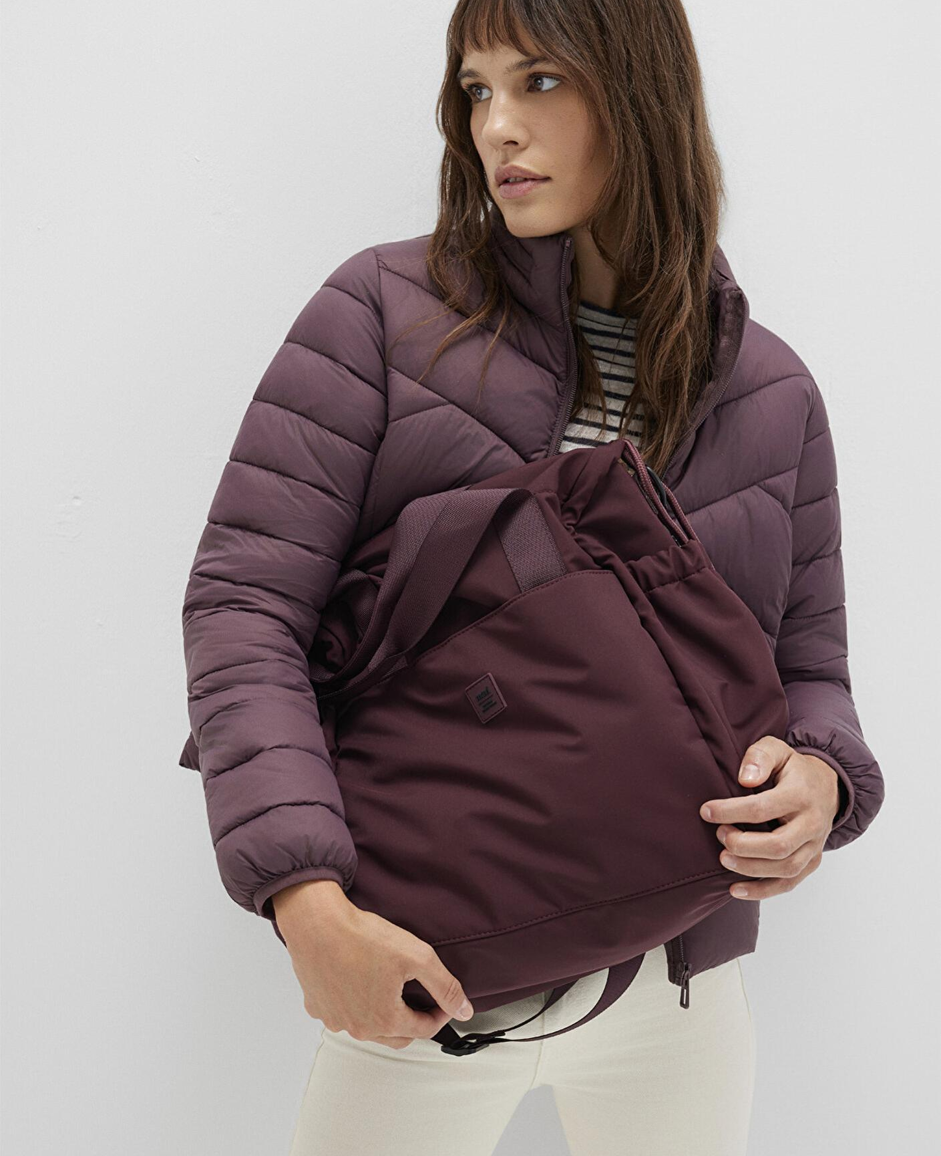 Mavi Bordo Spor Çantası 1911665-27129