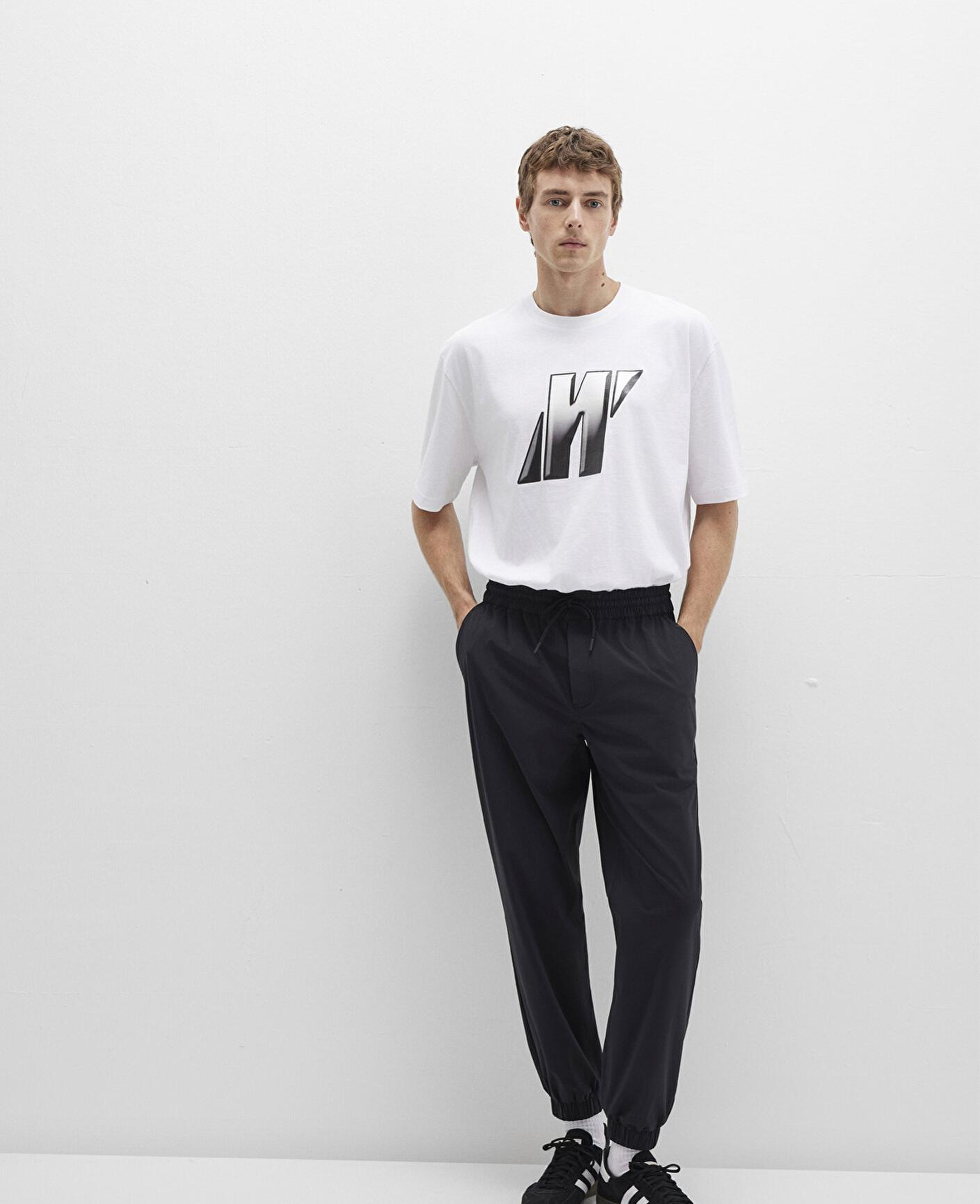 Mavi Siyah Spor Pantolon 0010464-71379