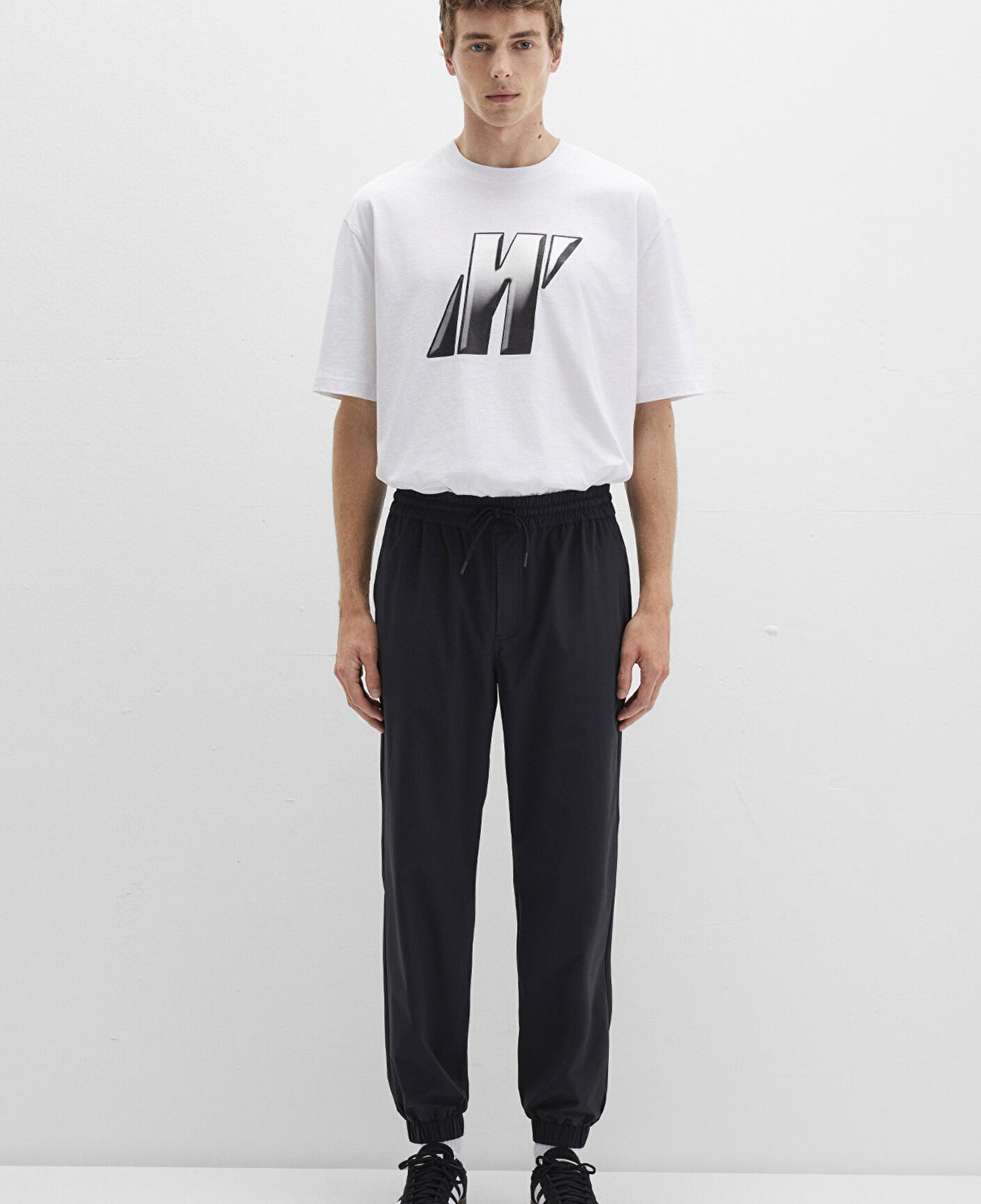 Mavi Siyah Spor Pantolon 0010464-71379