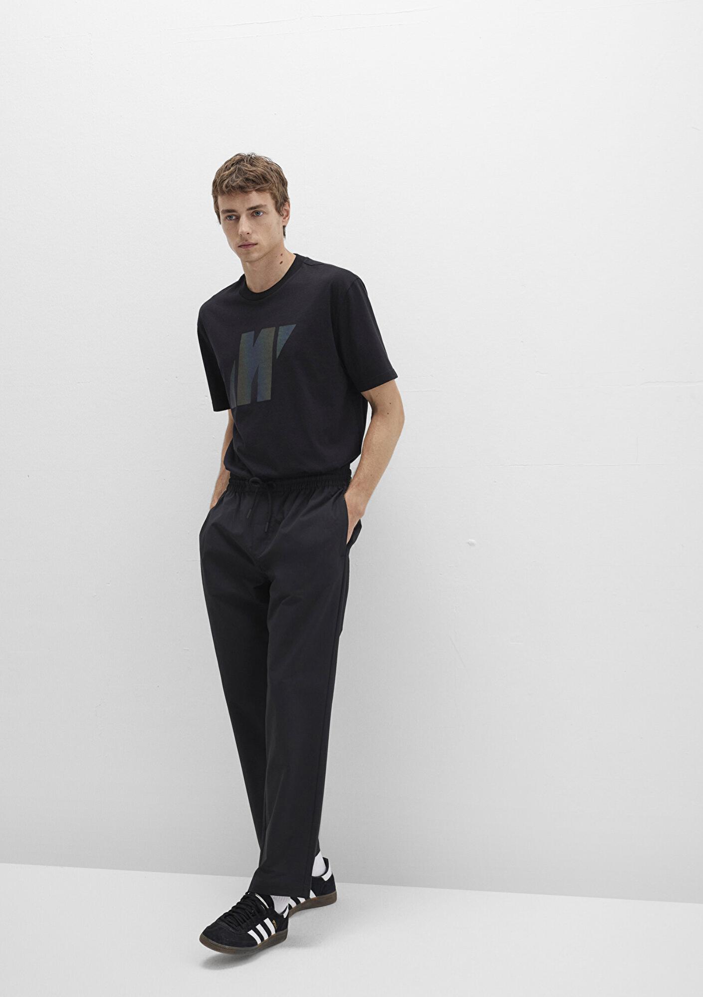 Mavi Siyah Spor Pantolon 0010463-71379