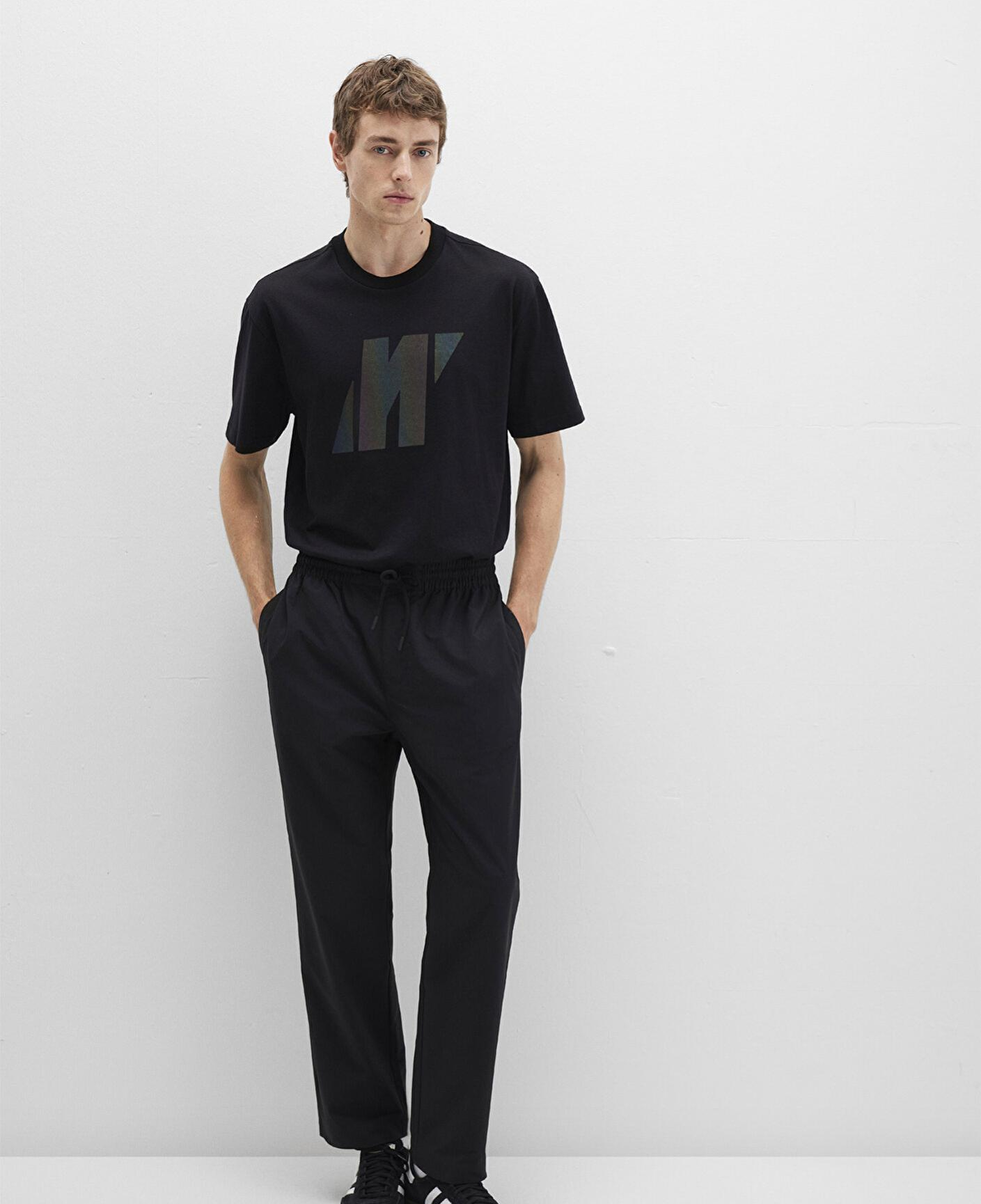 Mavi Siyah Spor Pantolon 0010463-71379