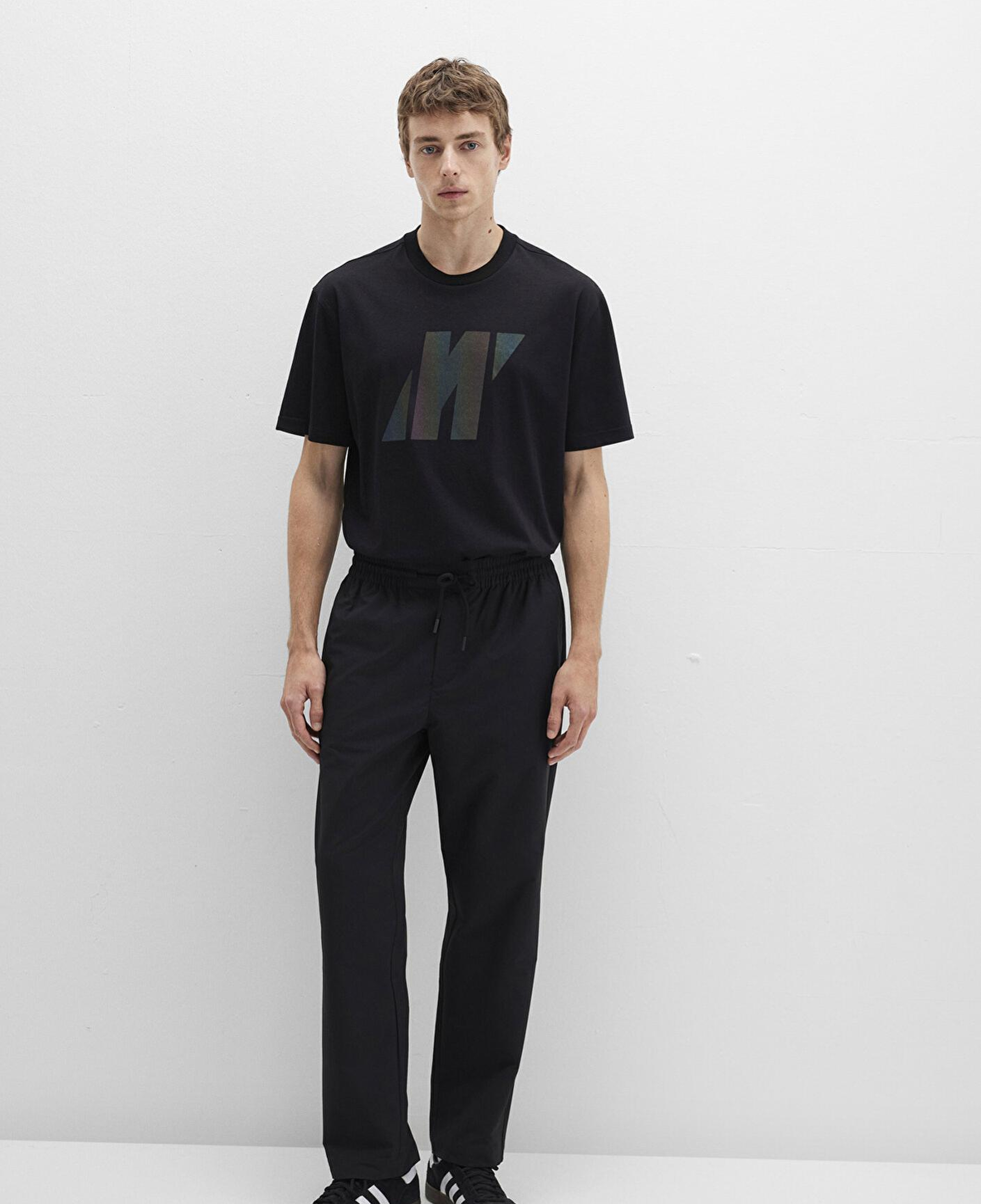 Mavi Siyah Spor Pantolon 0010463-71379