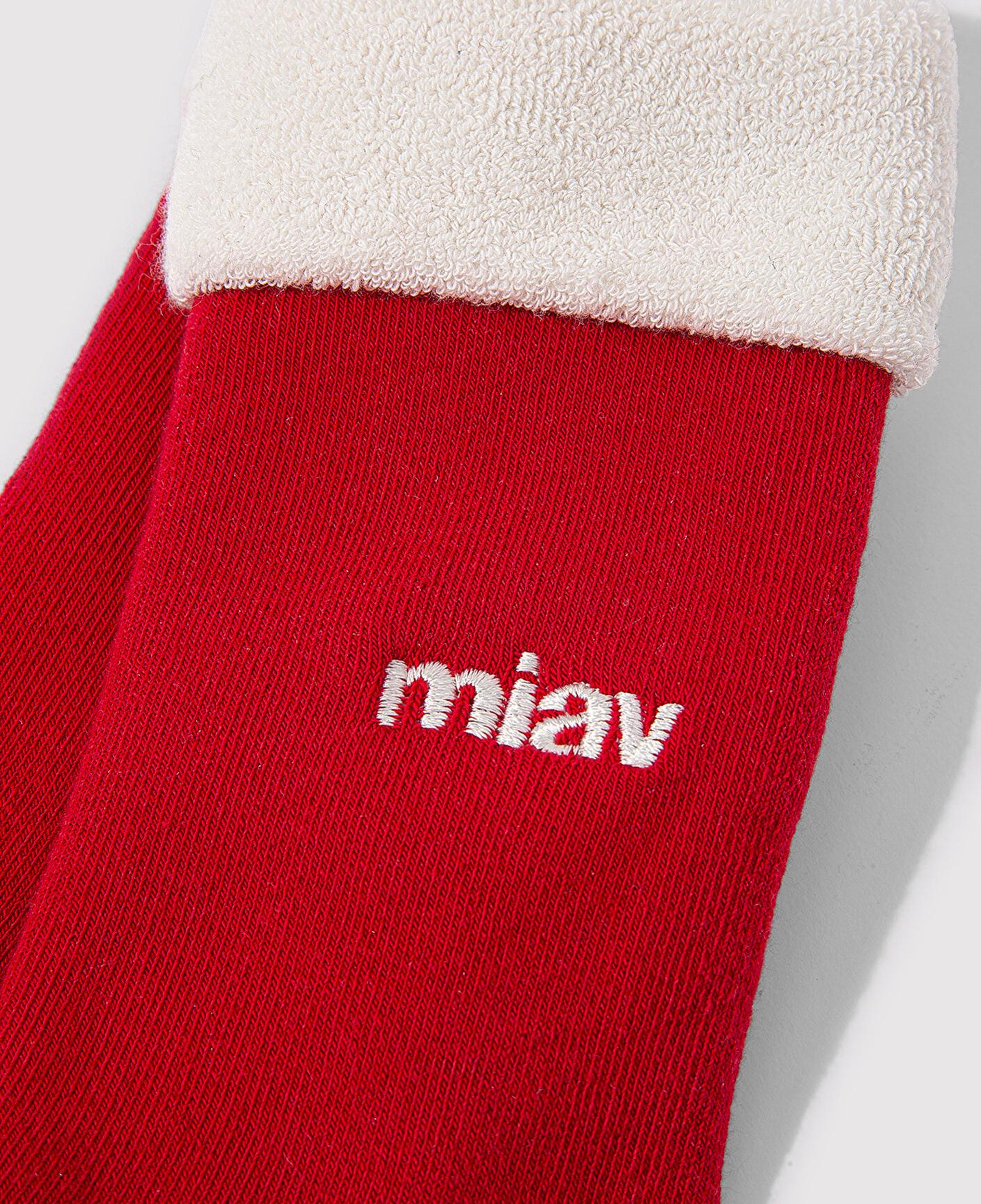 Mavi Yılbaşı Temalı Miav Bot Çorabı 1913312-10076