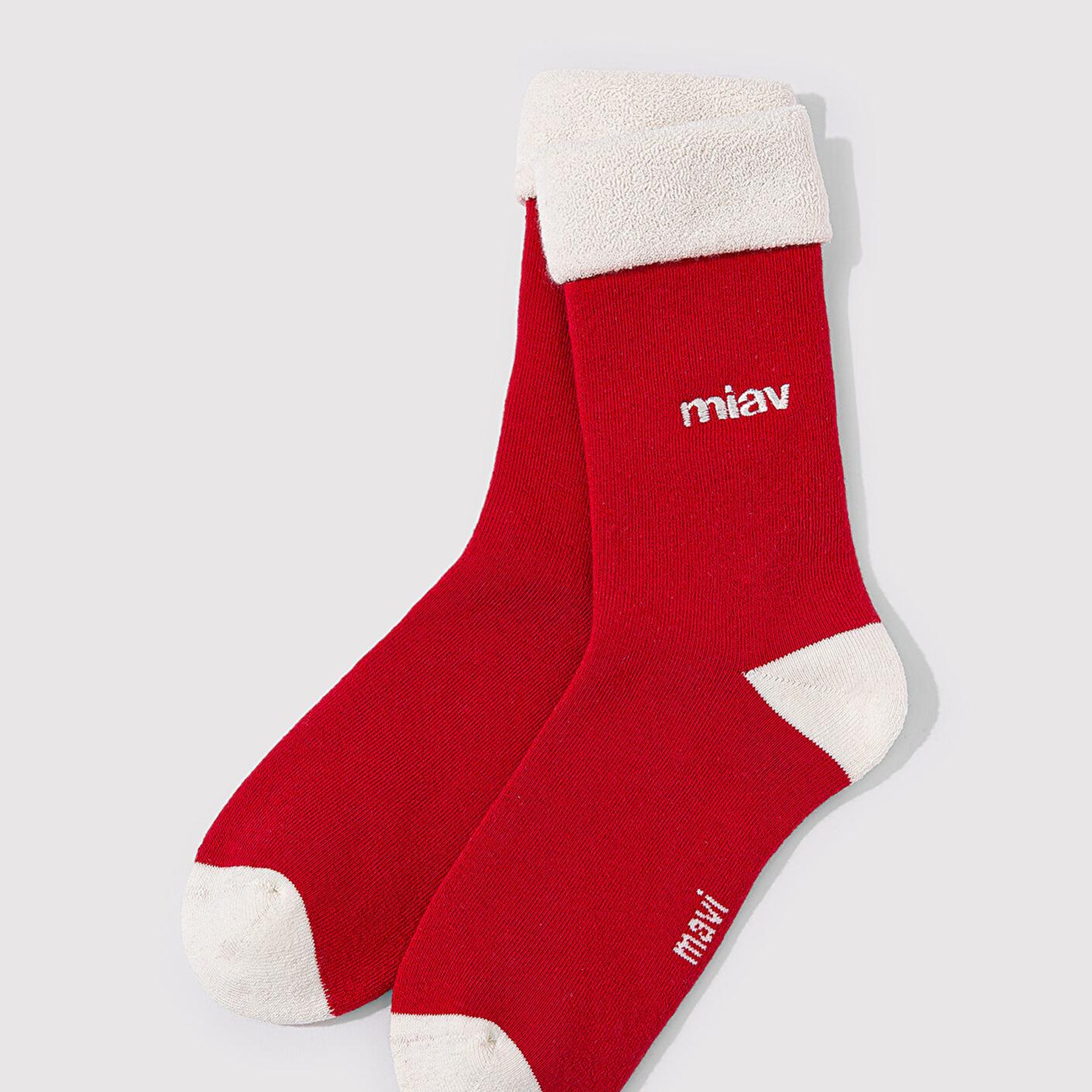 Mavi Yılbaşı Temalı Miav Bot Çorabı 1913312-10076