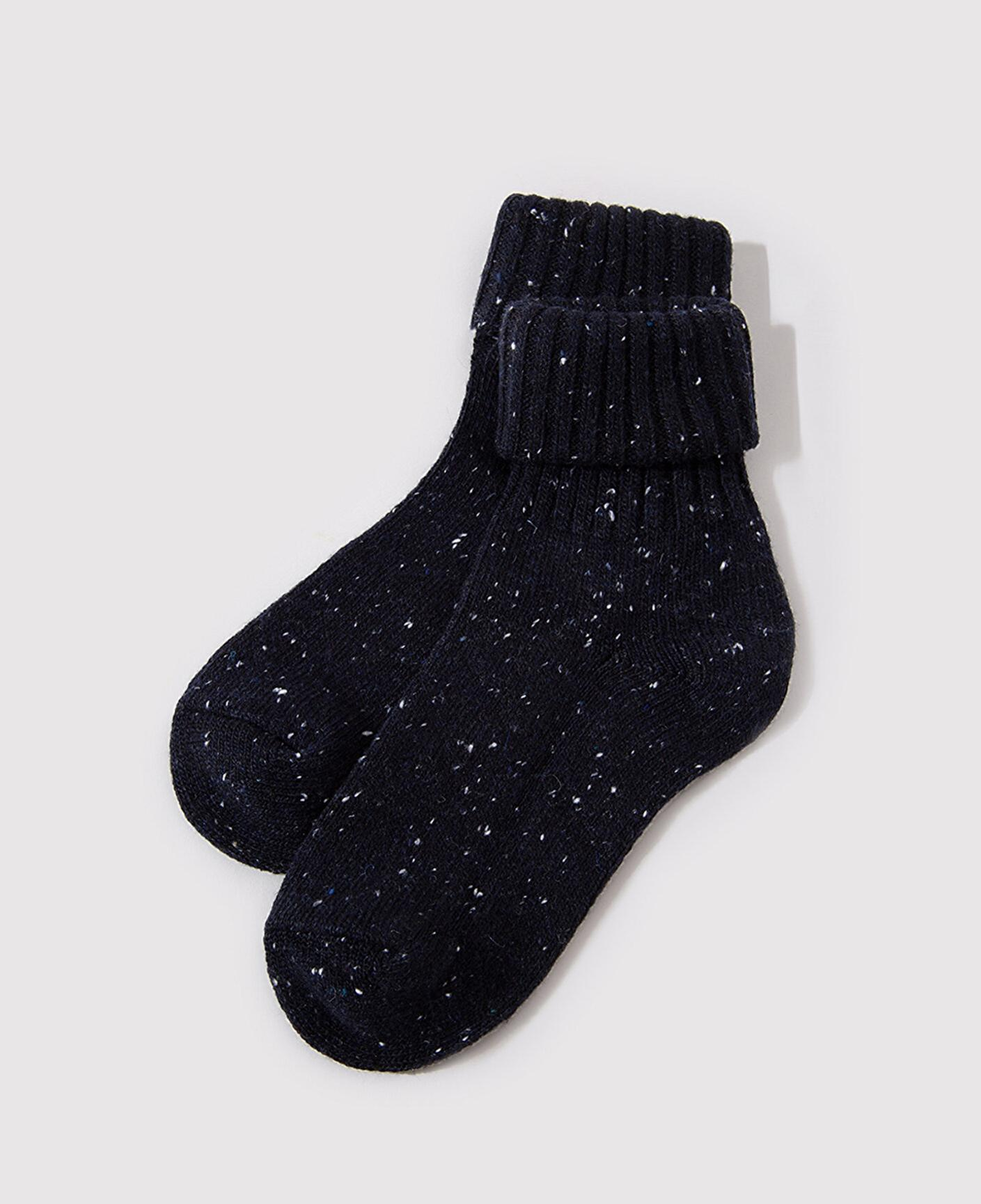Mavi Lacivert Bot Çorabı 1911059-18790