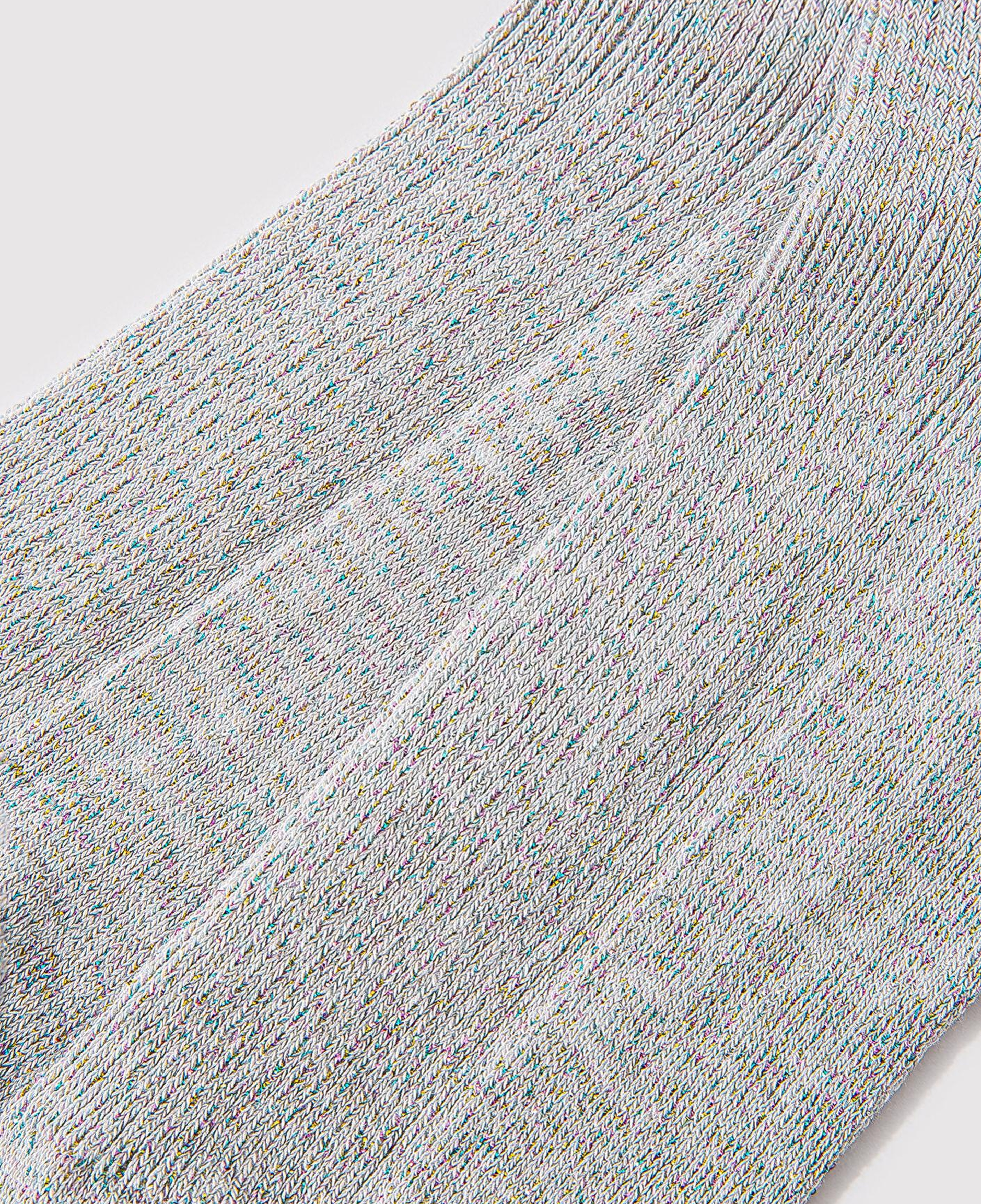 Mavi Simli Gri Bot Çorabı 1912747-70077